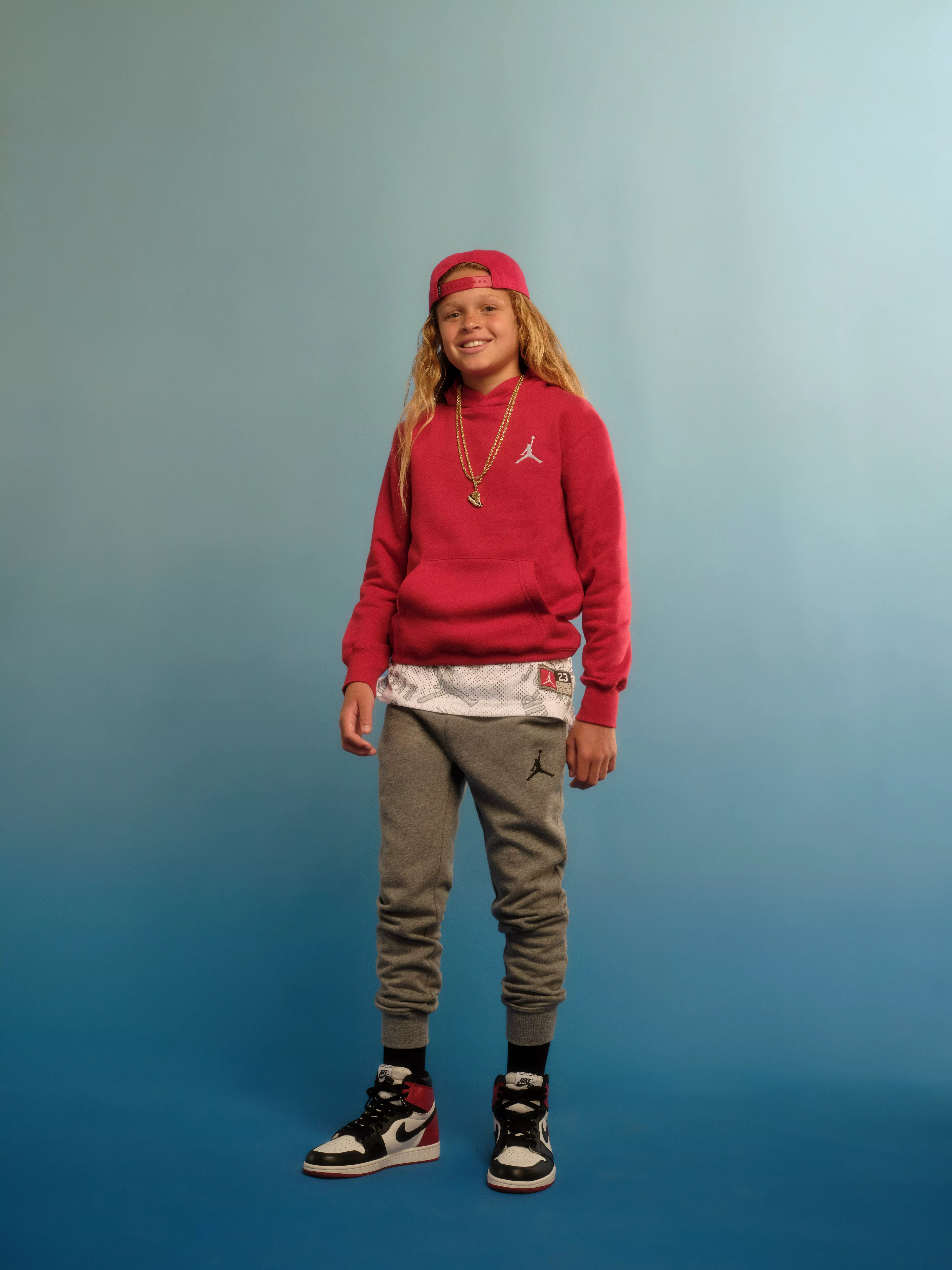 Jordan Big Boys' Essentials Pants - Grey - GREY