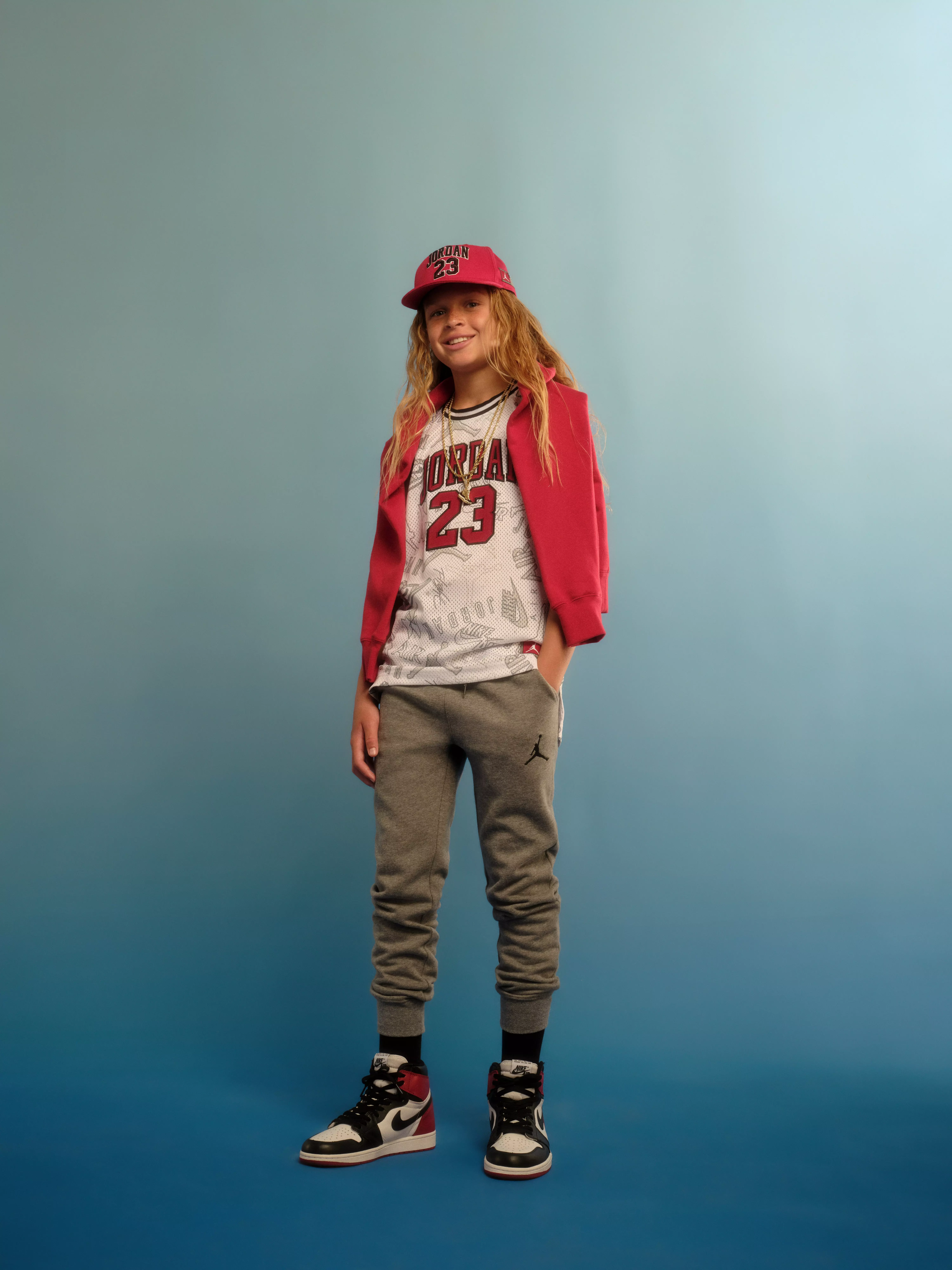 Jordan Big Boys' Essentials Pants - Grey - GREY