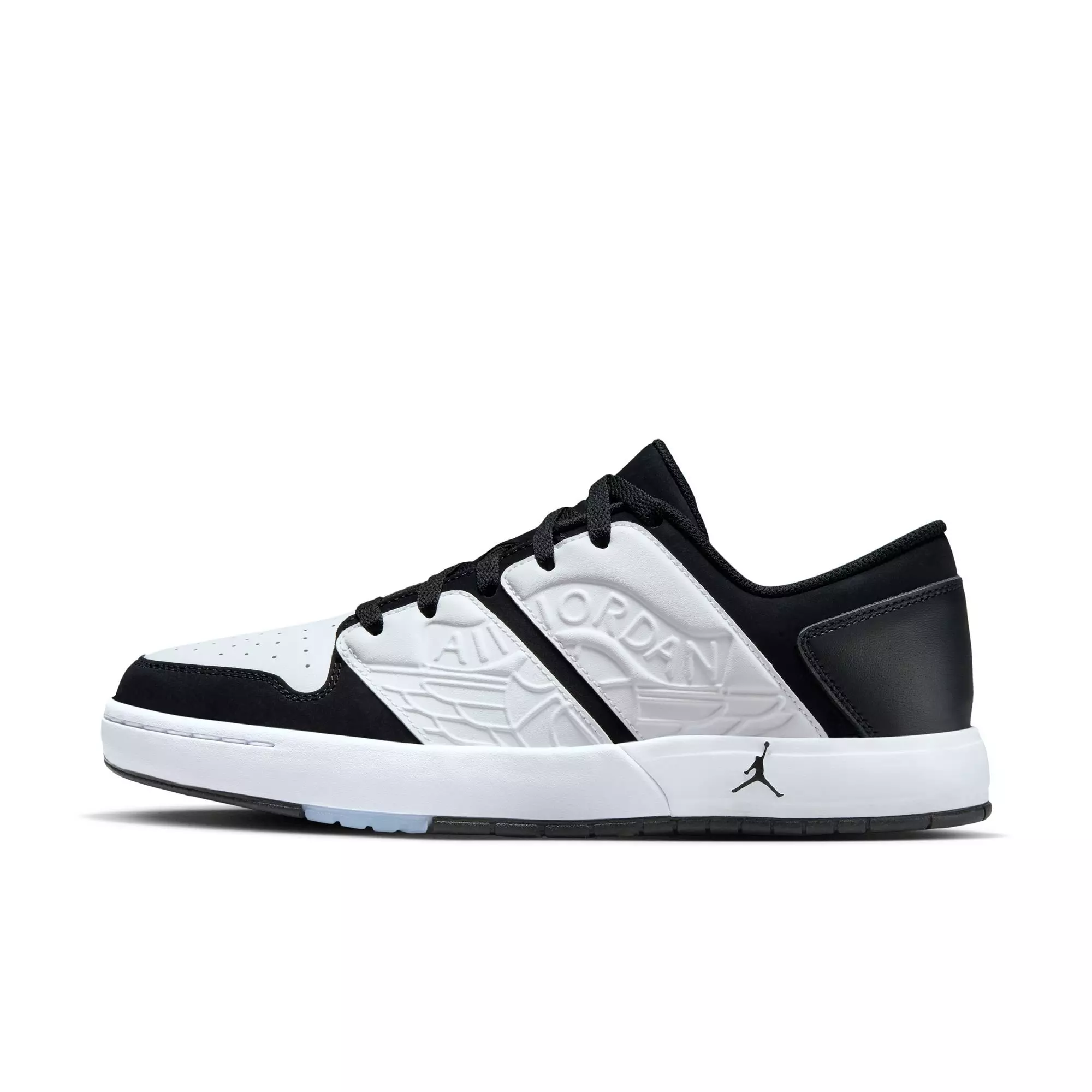 Jordan Nu Retro 1 Low "White/Black" Men's Shoe - WHITE/BLACK