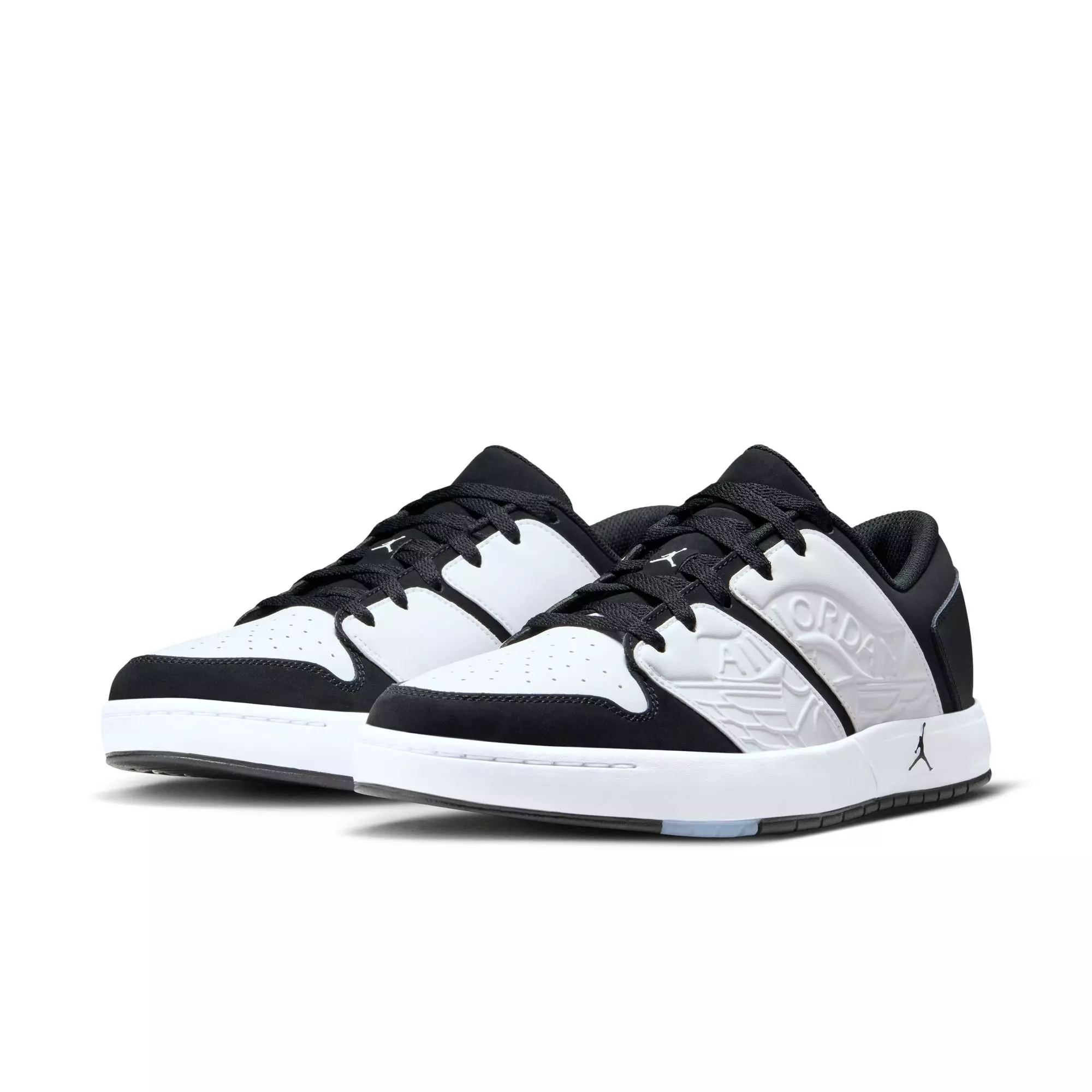Jordan Nu Retro 1 Low "White/Black" Men's Shoe - WHITE/BLACK