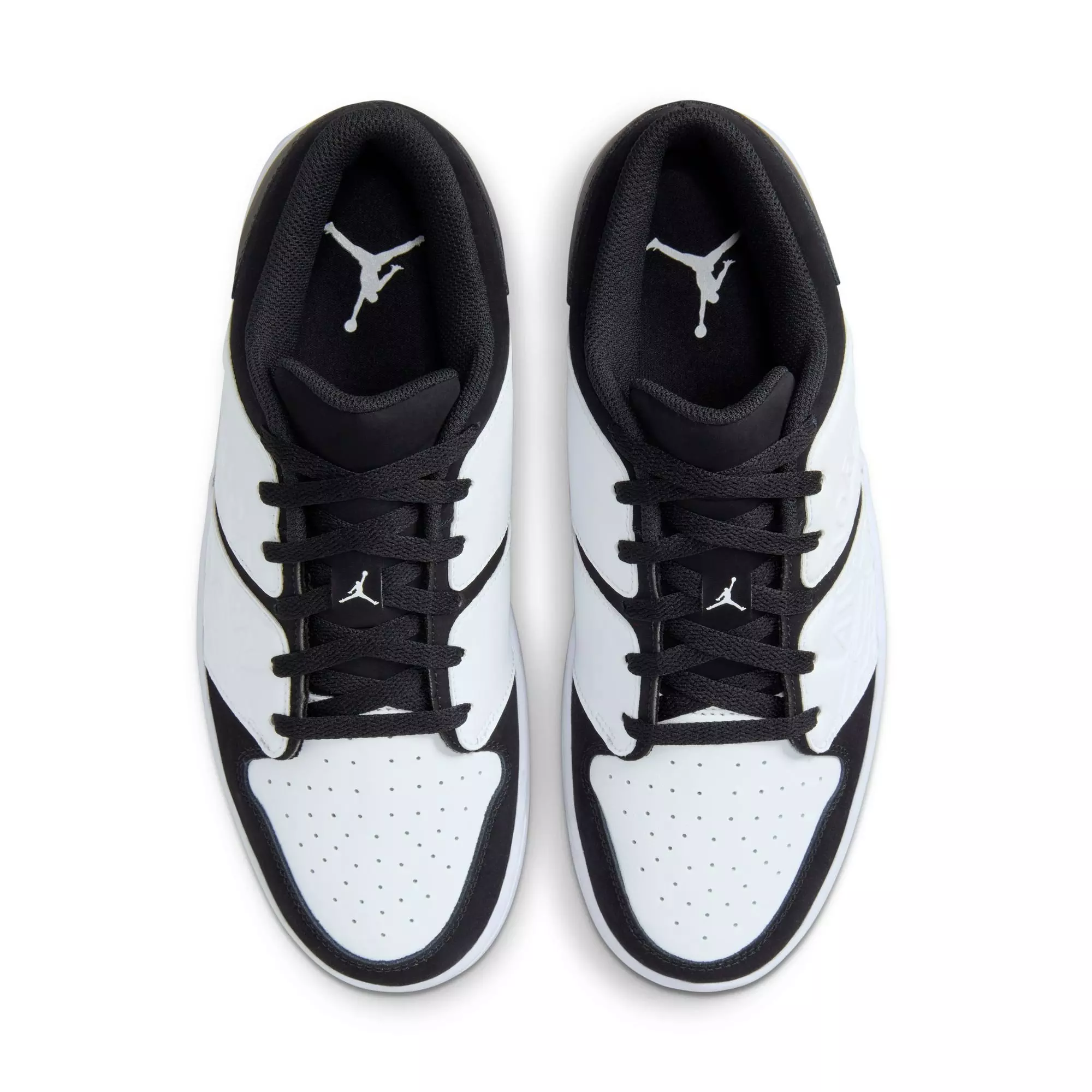 Jordan Nu Retro 1 Low "White/Black" Men's Shoe - WHITE/BLACK