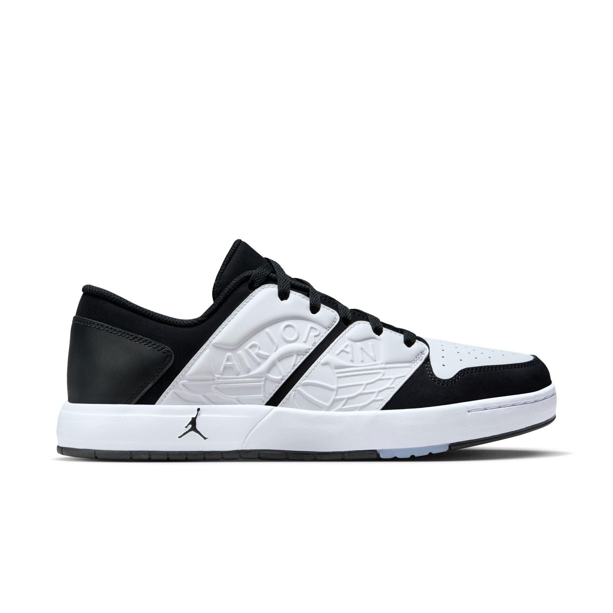 Jordan Nu Retro 1 Low "White/Black" Men's Shoe - WHITE/BLACK Thumbnail View 1