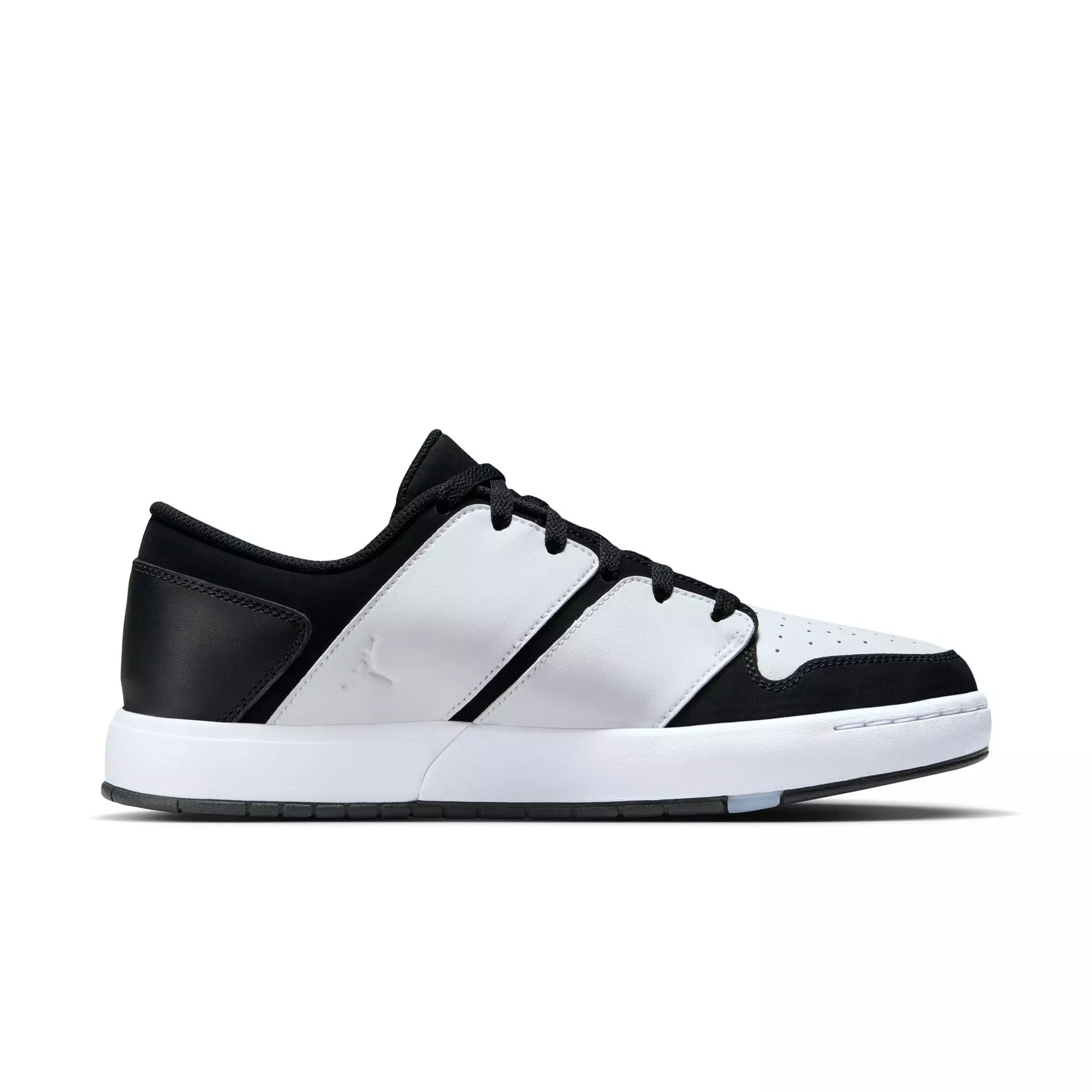 Jordan Nu Retro 1 Low "White/Black" Men's Shoe - WHITE/BLACK