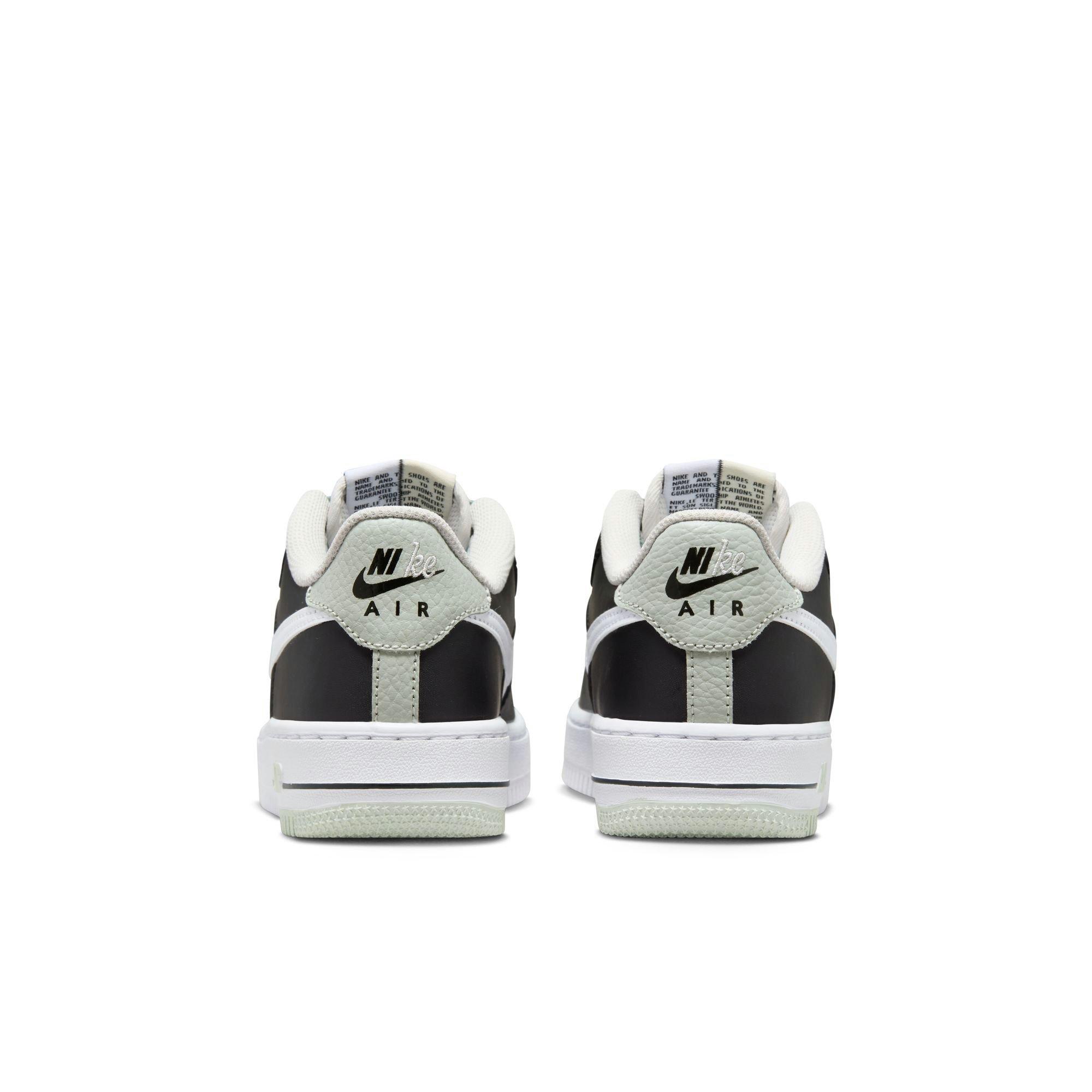 Nike Air Force 1 LV8 2 Grade School Boys' Black/Light Silver/Phantom/White Shoe