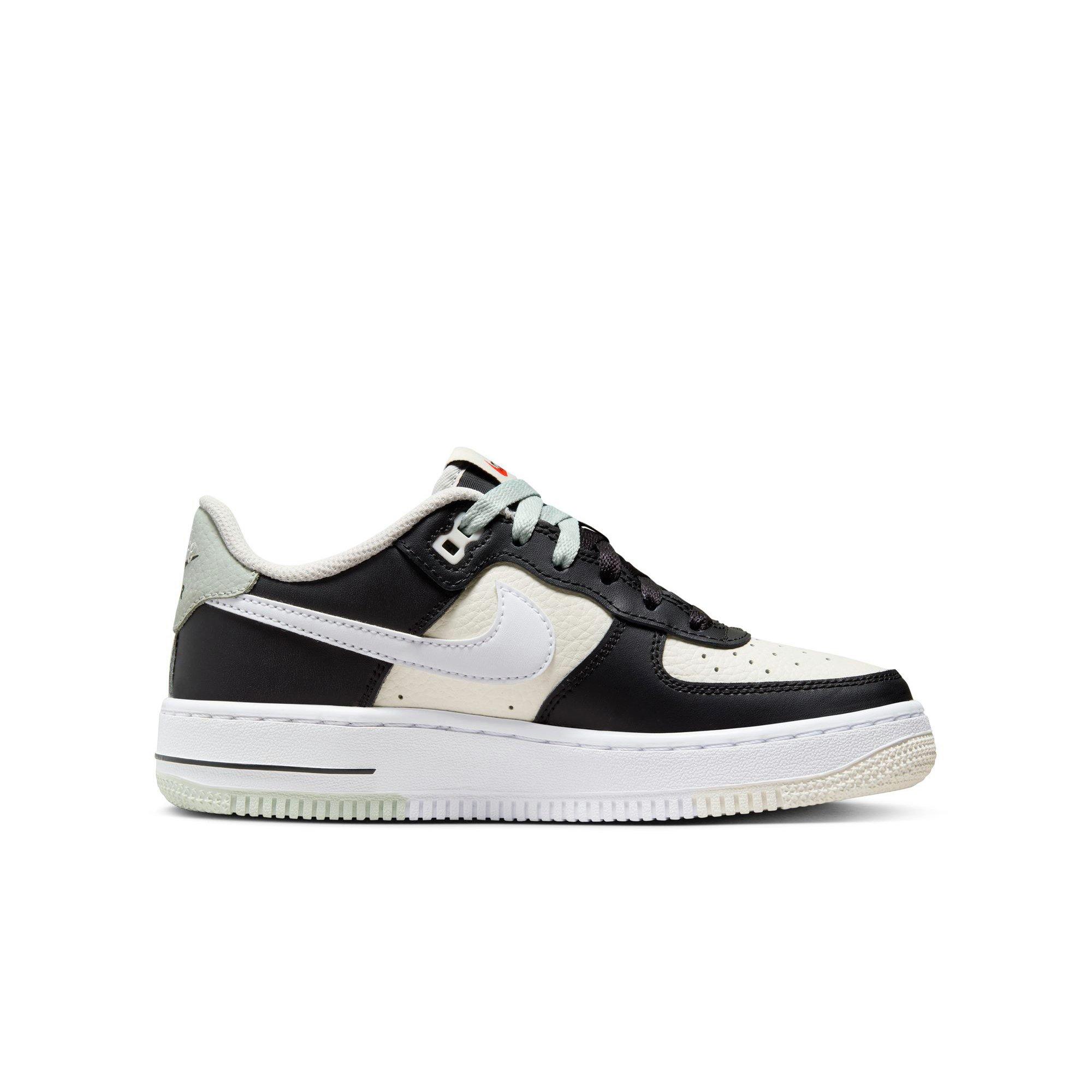 Nike Air Force 1 LV8 2 Grade School Boys' Black/Light Silver/Phantom/White Shoe