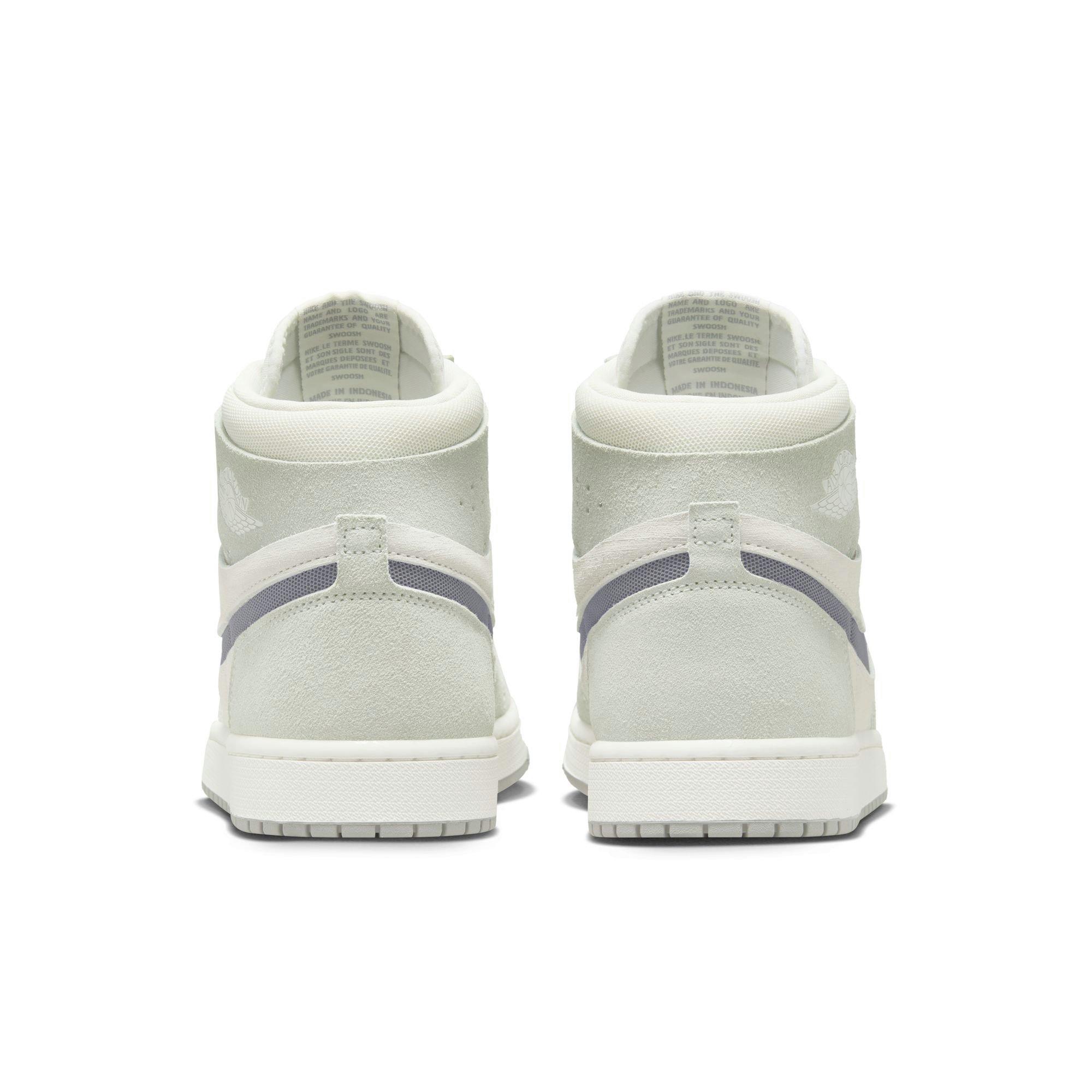 Jordan 1 Zoom CMFT 2 "Summit White/Particle Grey/Light Silver" Men's Shoe - WHITE/GREY Thumbnail View 6