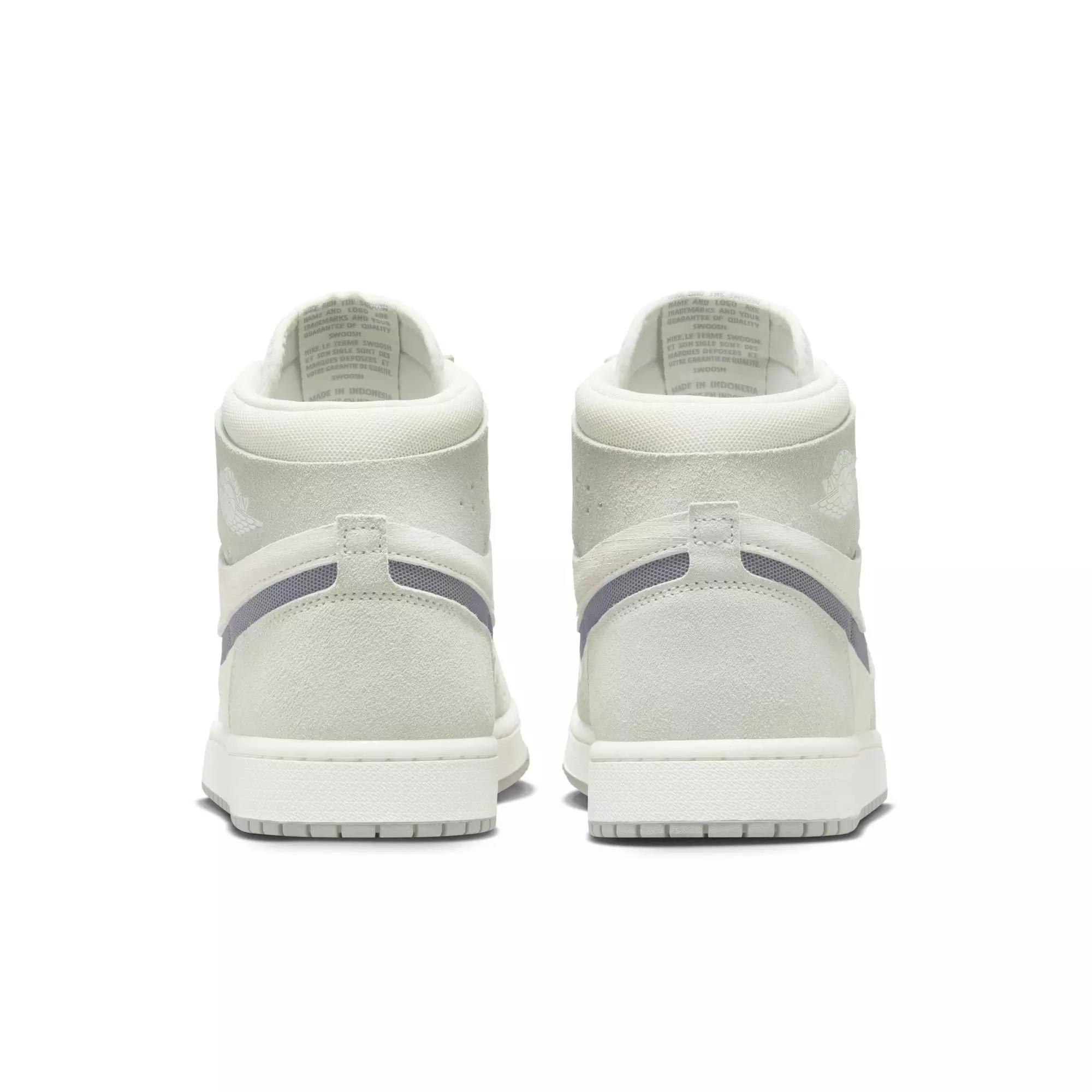 Jordan 1 Zoom CMFT 2 "Summit White/Particle Grey/Light Silver" Men's Shoe - WHITE/GREY