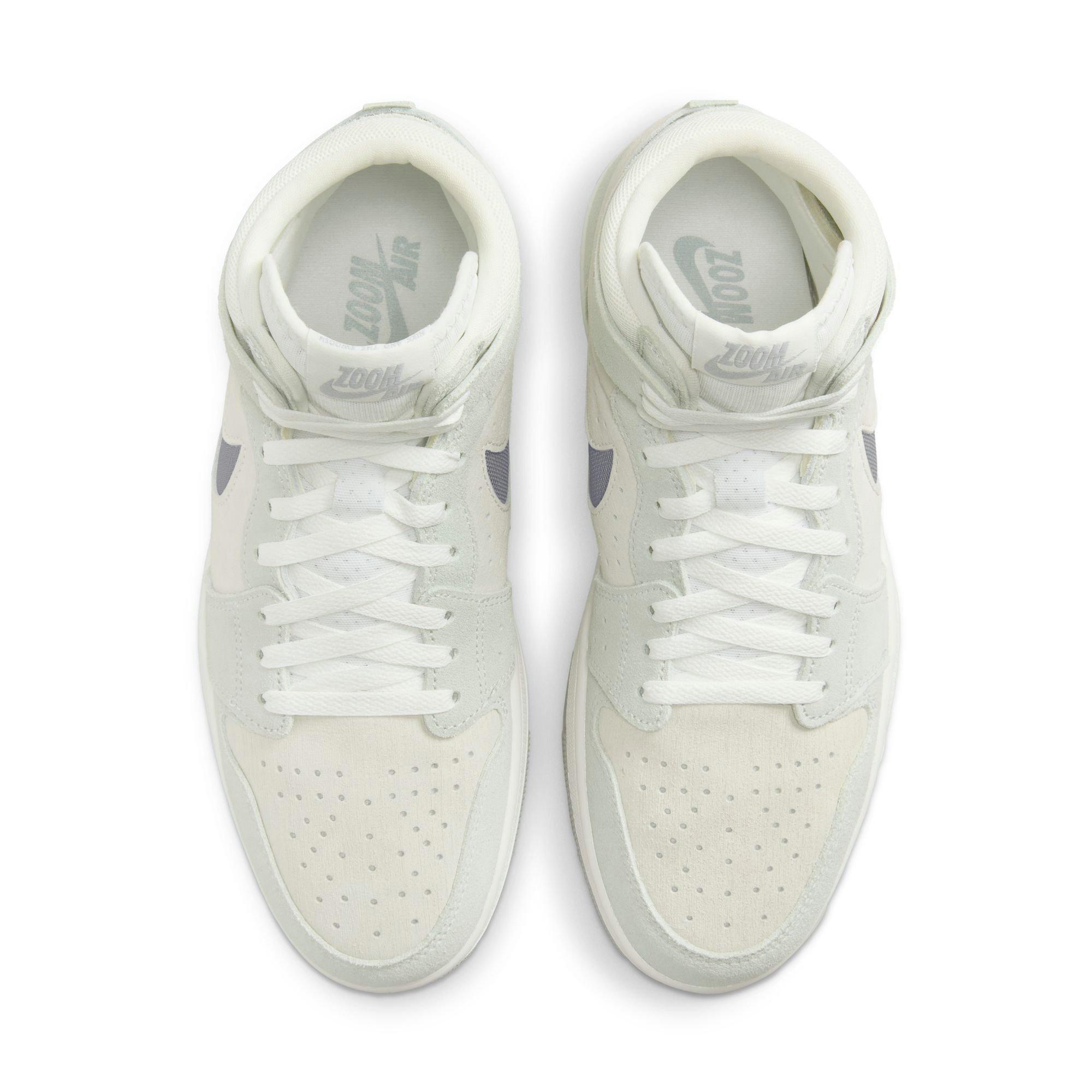 Jordan 1 Zoom CMFT 2 "Summit White/Particle Grey/Light Silver" Men's Shoe - WHITE/GREY Thumbnail View 7