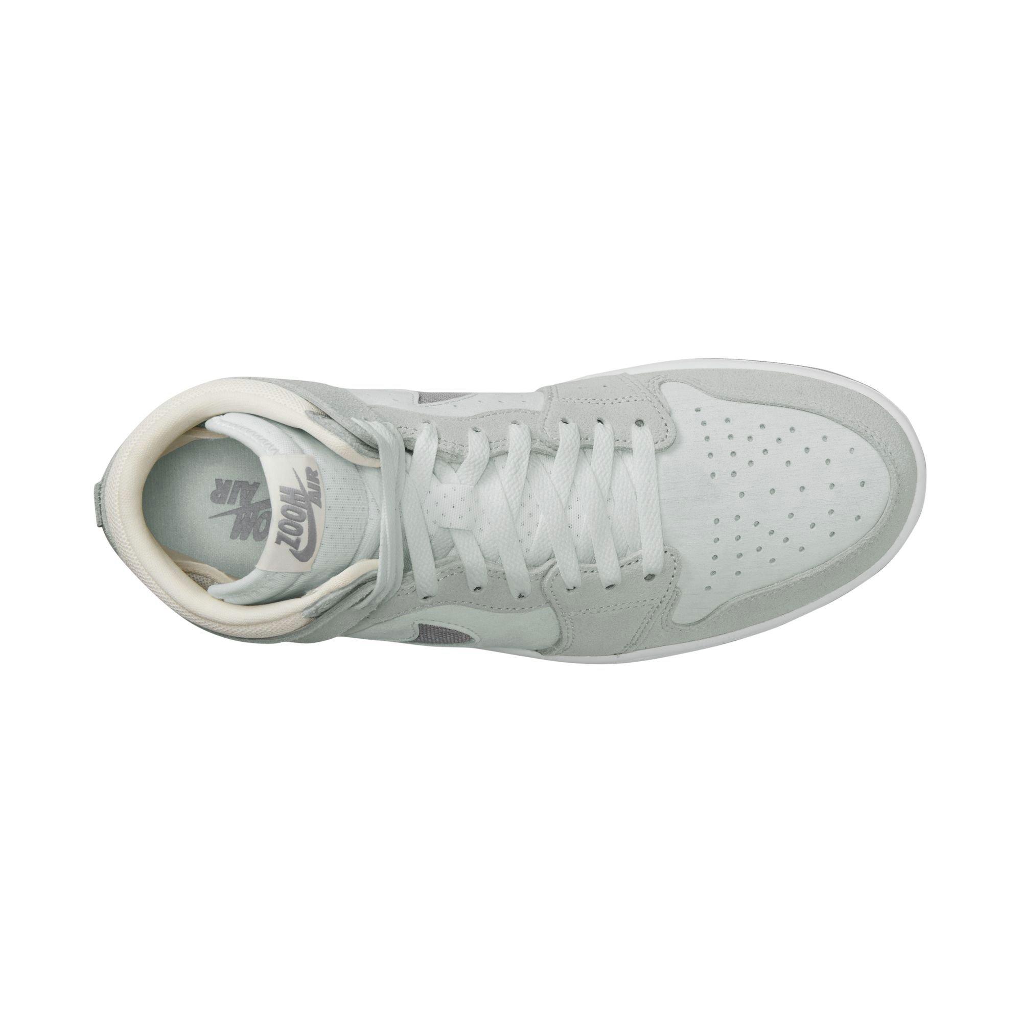 Jordan 1 Zoom CMFT 2 "Summit White/Particle Grey/Light Silver" Men's Shoe - WHITE/GREY Thumbnail View 8