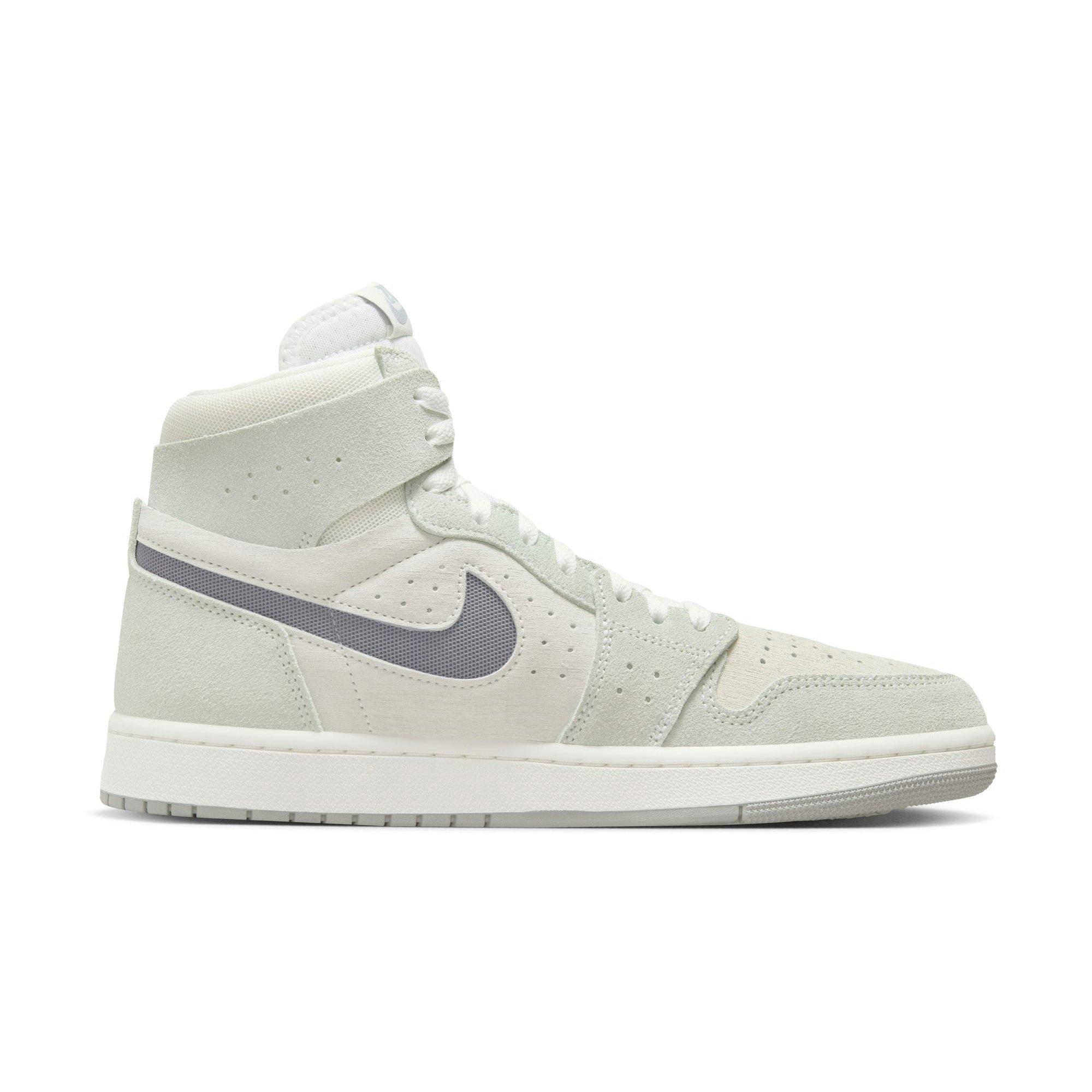 Jordan 1 Zoom CMFT 2 "Summit White/Particle Grey/Light Silver" Men's Shoe - WHITE/GREY Thumbnail View 2