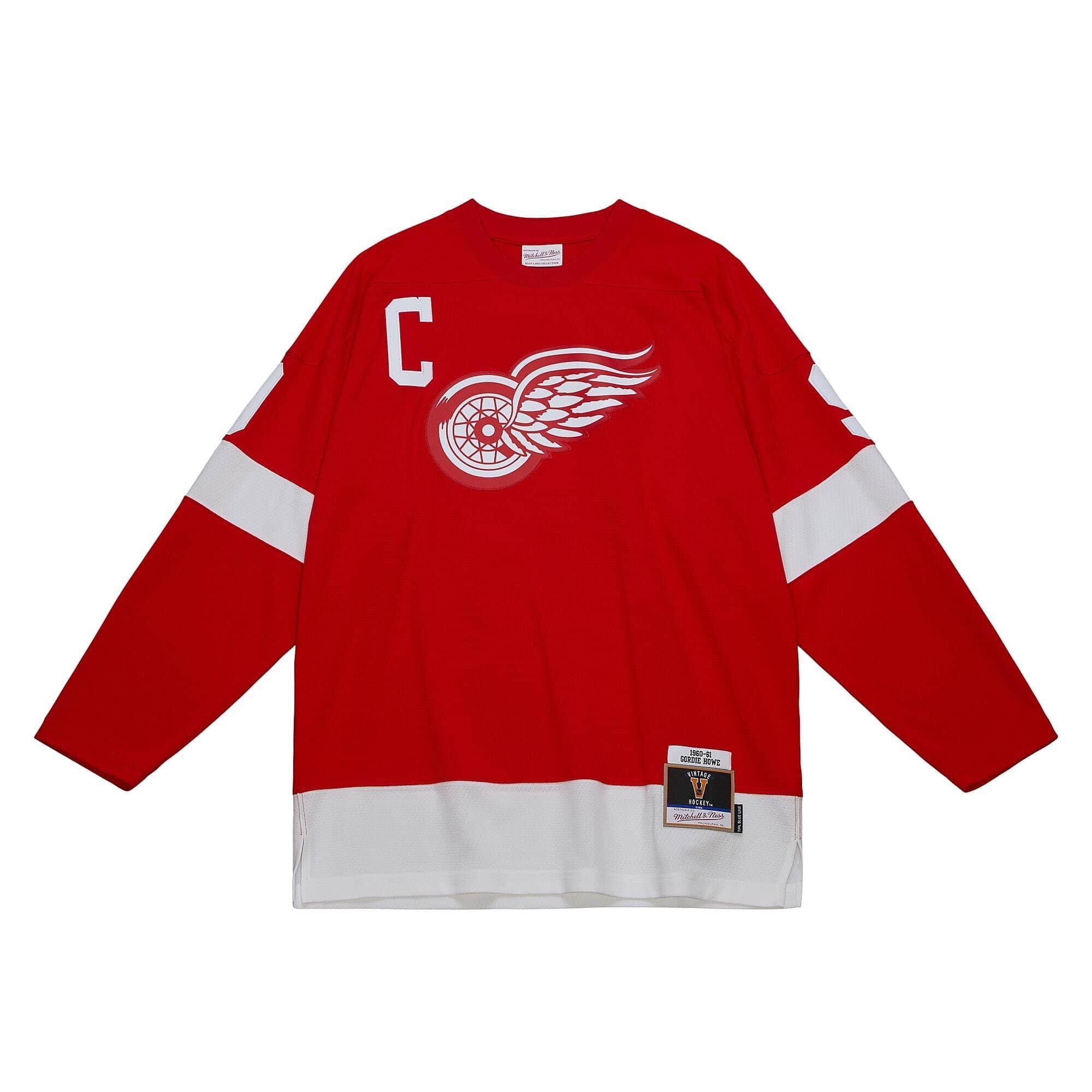 Red wings hockey jersey on sale