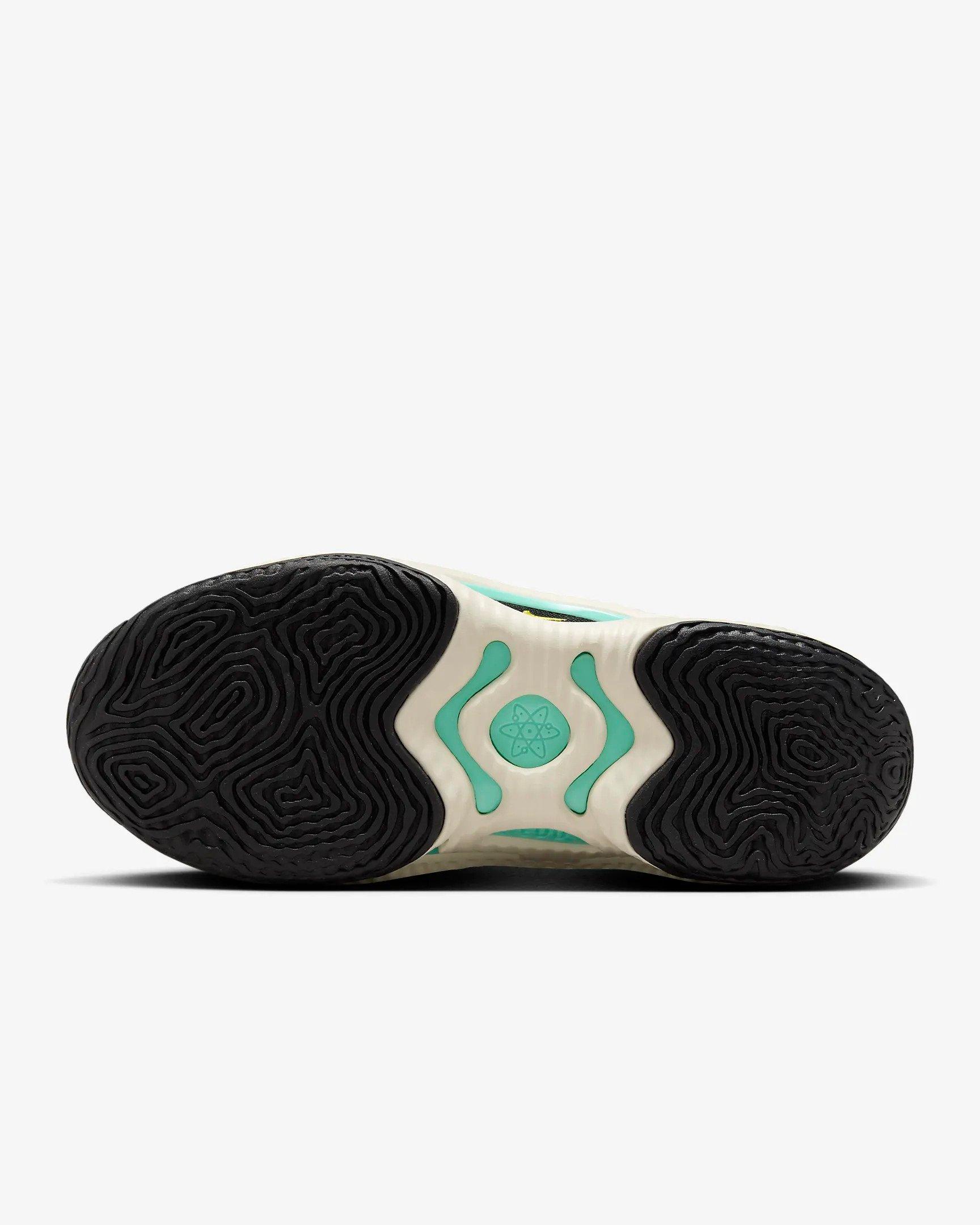 Nike N7 Cosmic Unity 3 "Black/Tour Yellow/Coconut Milk" Men's Basketball Shoe - BLACK/TOUR YELLOW/COCONUT MILK Thumbnail View 9