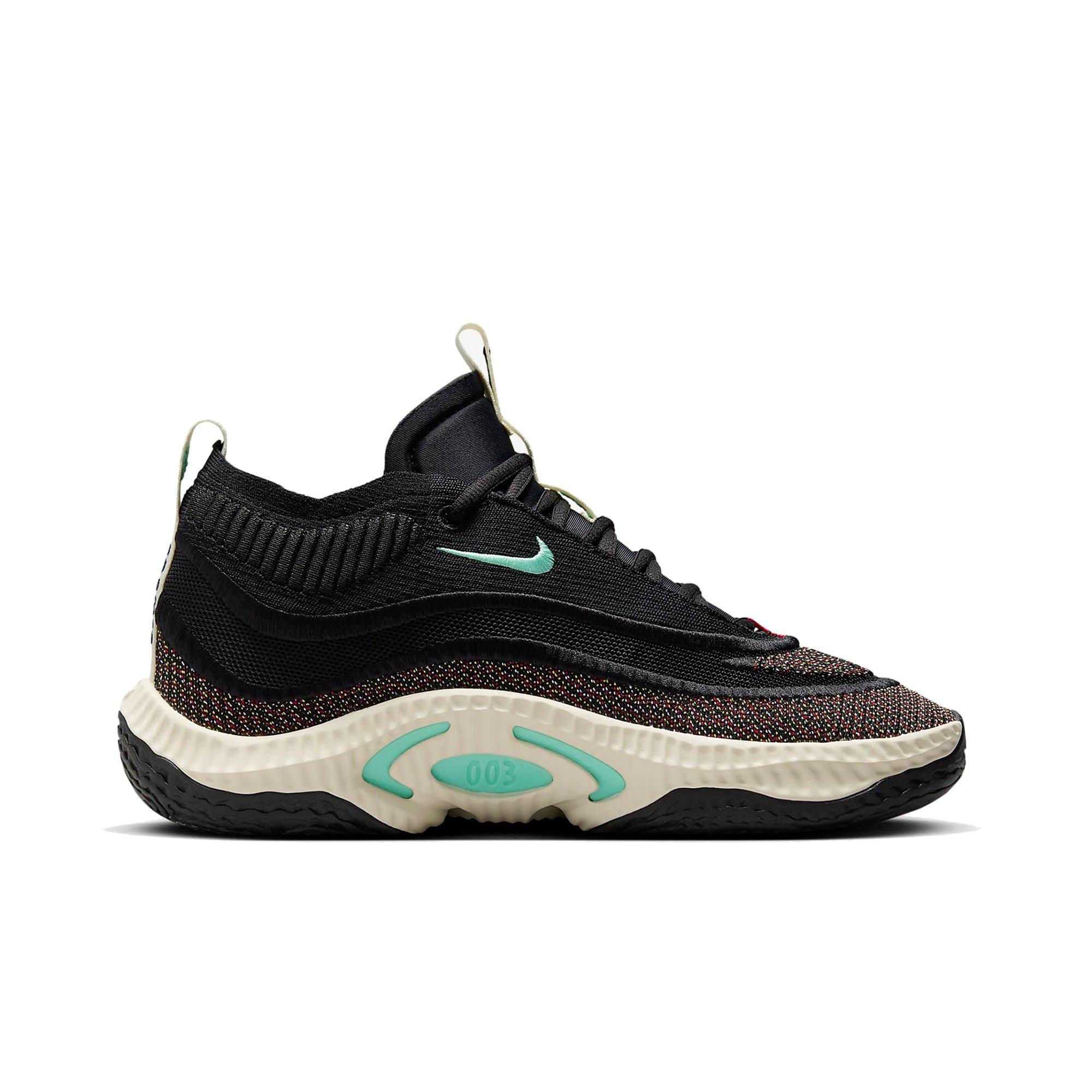 Nike N7 Cosmic Unity 3 "Black/Tour Yellow/Coconut Milk" Men's Basketball Shoe - BLACK/TOUR YELLOW/COCONUT MILK Thumbnail View 2