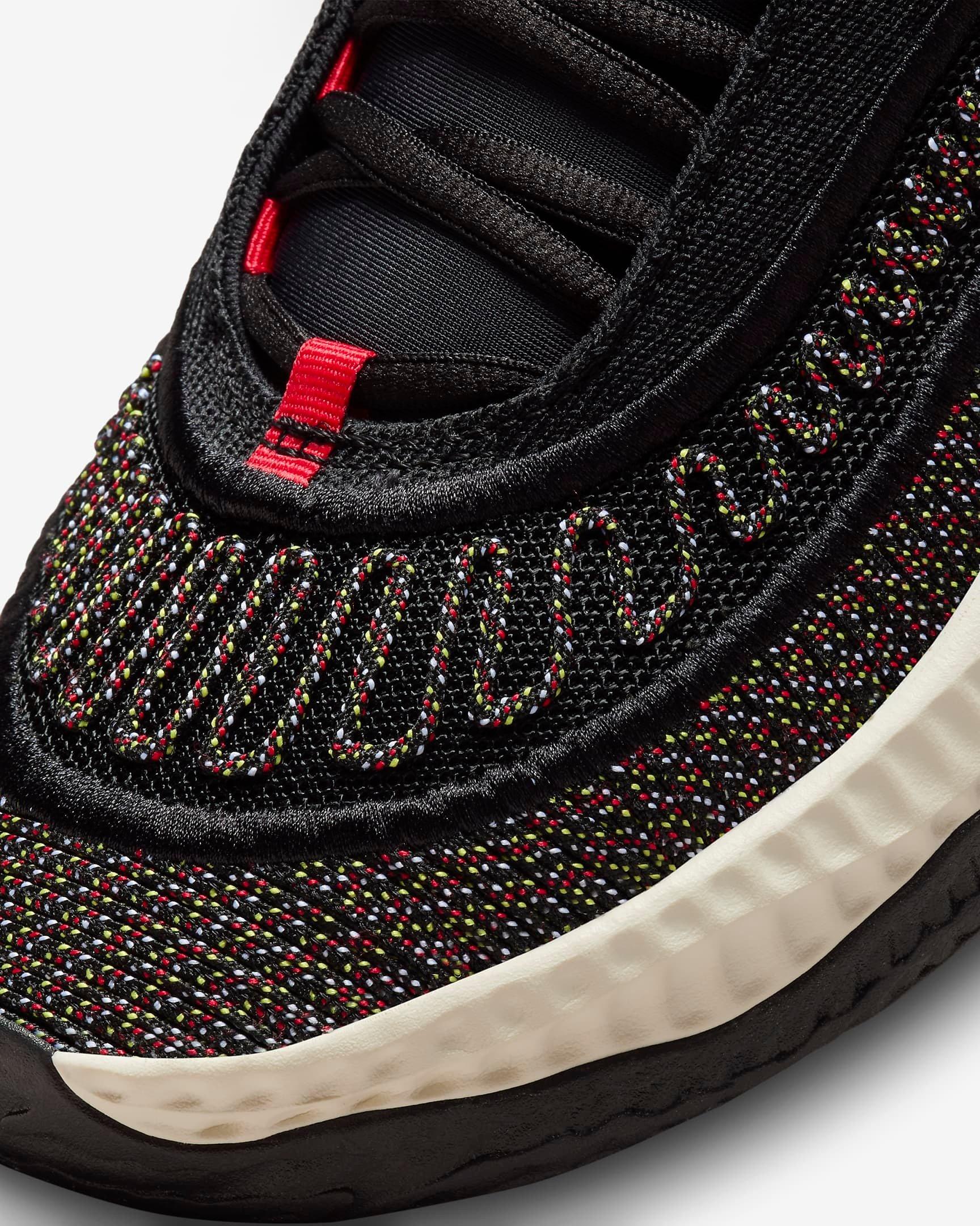 Nike N7 Cosmic Unity 3 "Black/Tour Yellow/Coconut Milk" Men's Basketball Shoe - BLACK/TOUR YELLOW/COCONUT MILK Thumbnail View 4