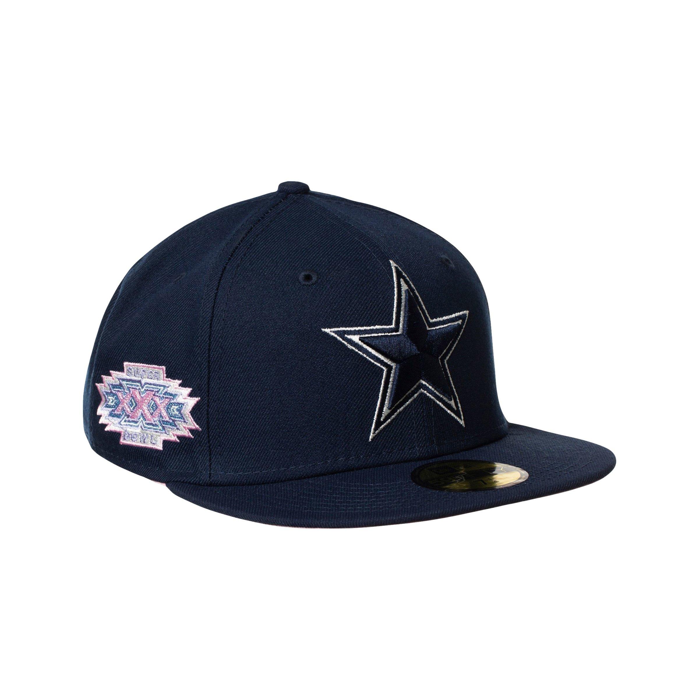 Men's New Era Black Dallas Cowboys Super Bowl XXX Summer Pop 59FIFTY Fitted Hat