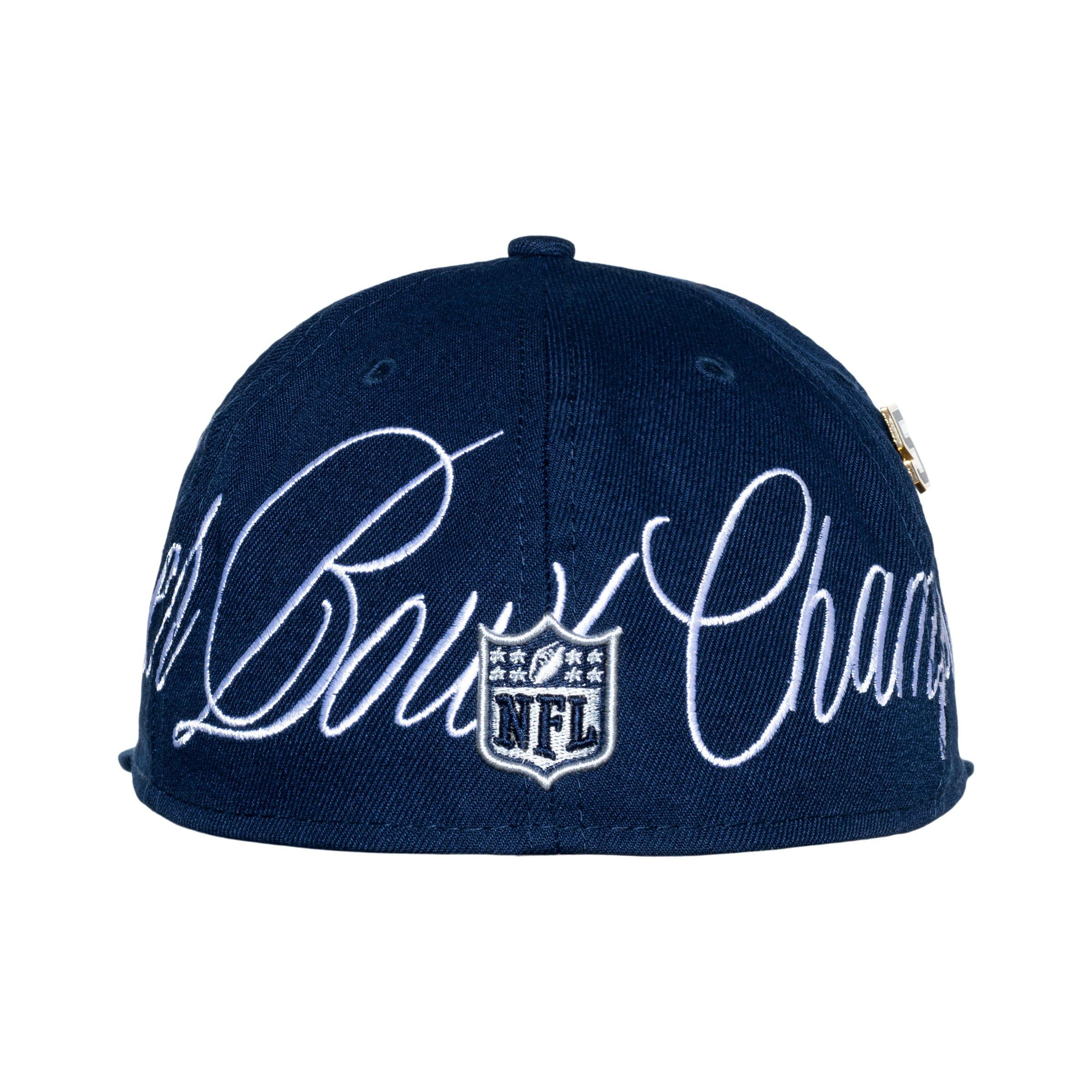 New Era Dallas Cowboys 59FIFTY Super Bowl History Champs Fitted Hat - NAVY Thumbnail View 3