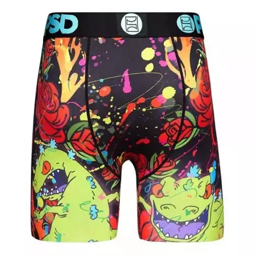 PSD Men's Rugrats Reptar Roses Underwear - MULTI-COLOR