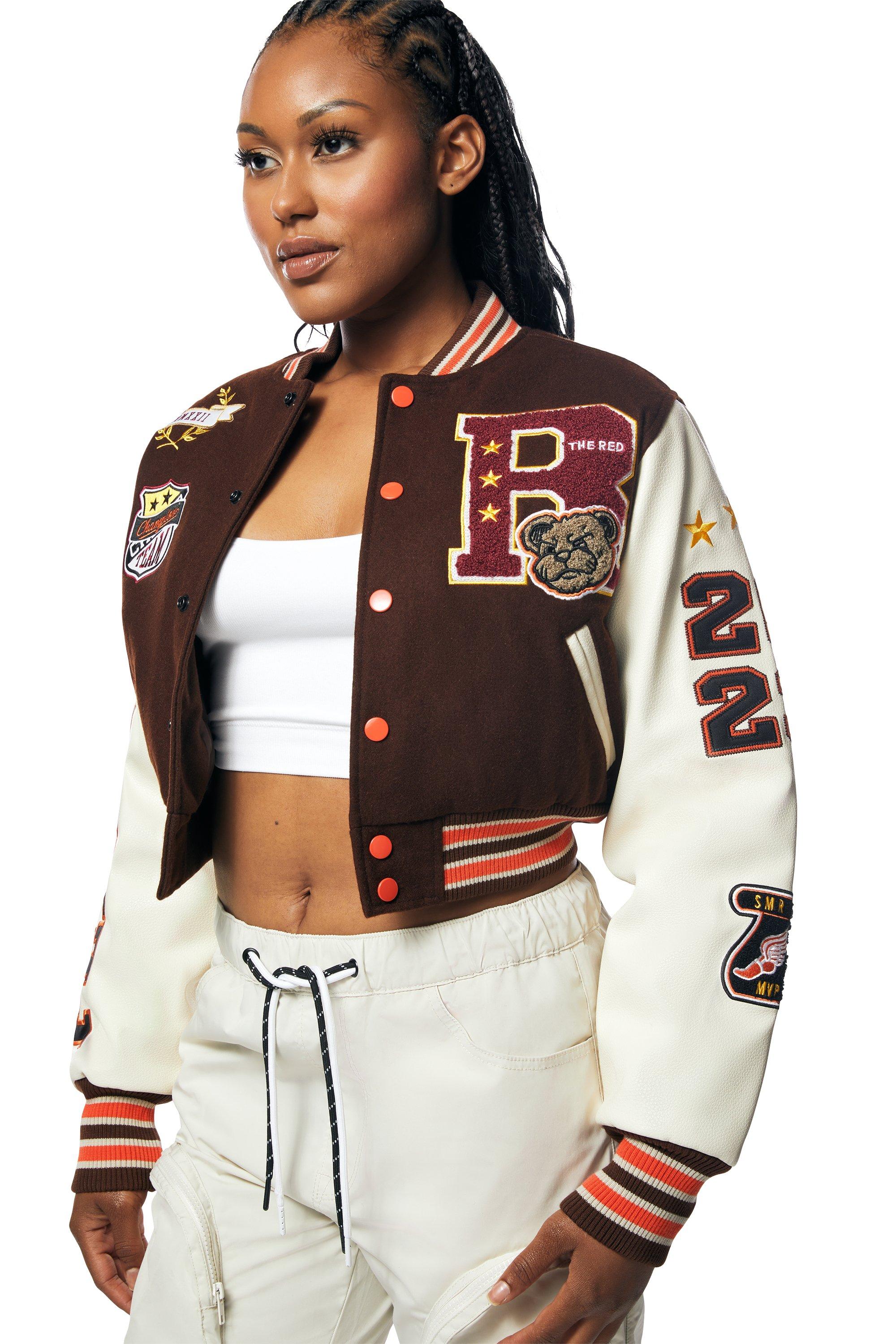 Varsity hot sale blazer womens