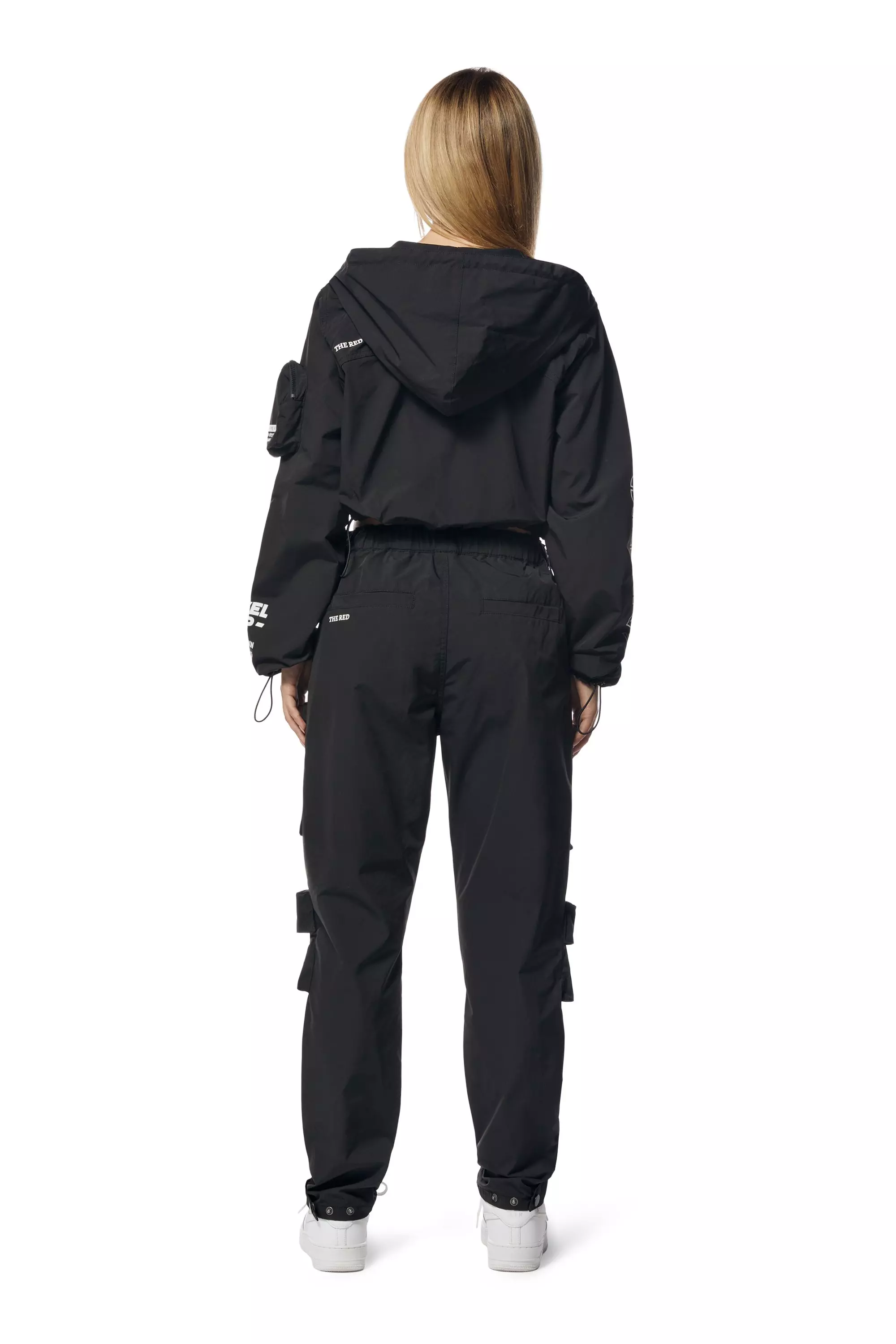 Smoke Rise Women's Relaxed Slouch Pants - Black - BLACK