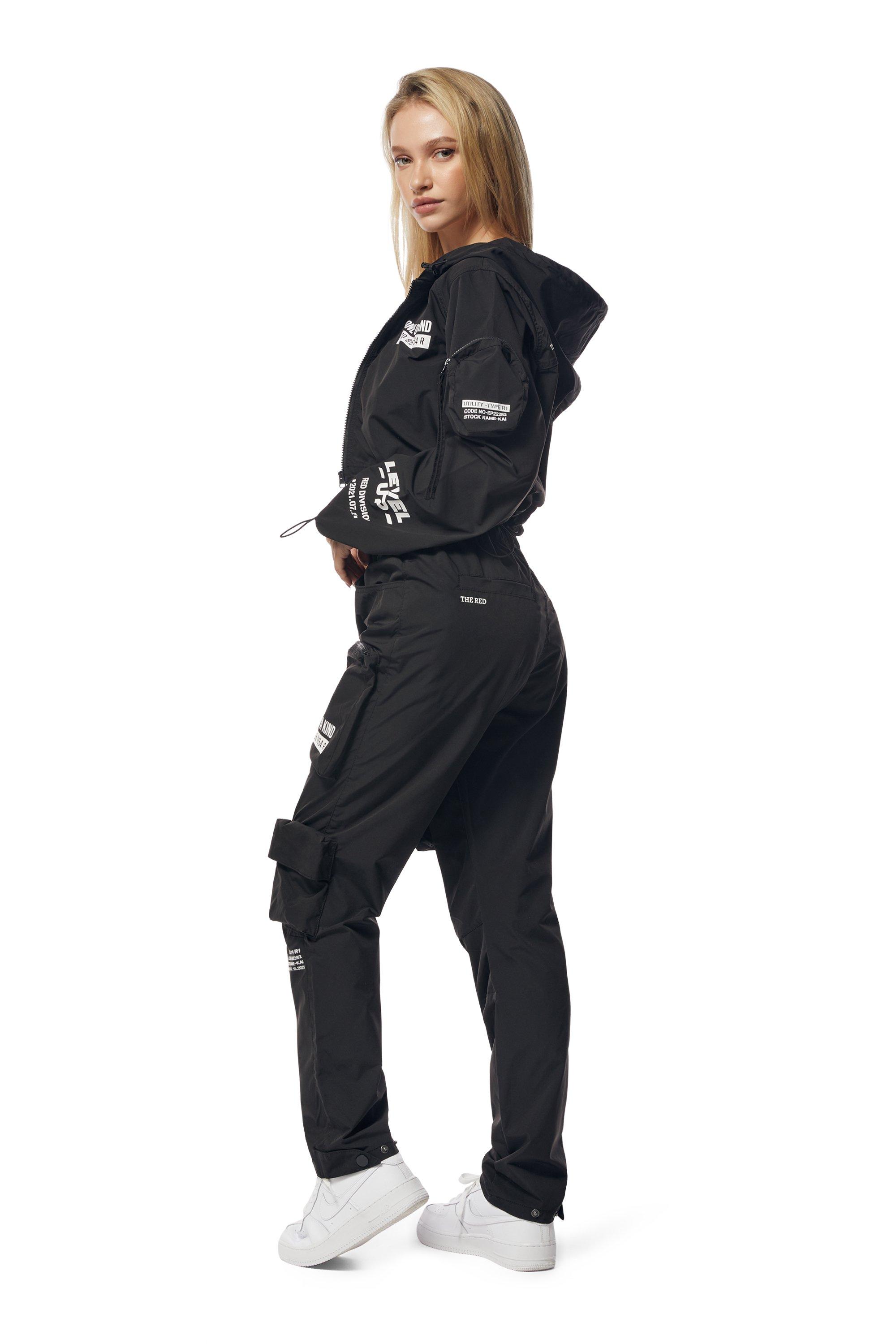 Smoke Rise Women's Relaxed Slouch Pants - Black - BLACK Thumbnail View 3