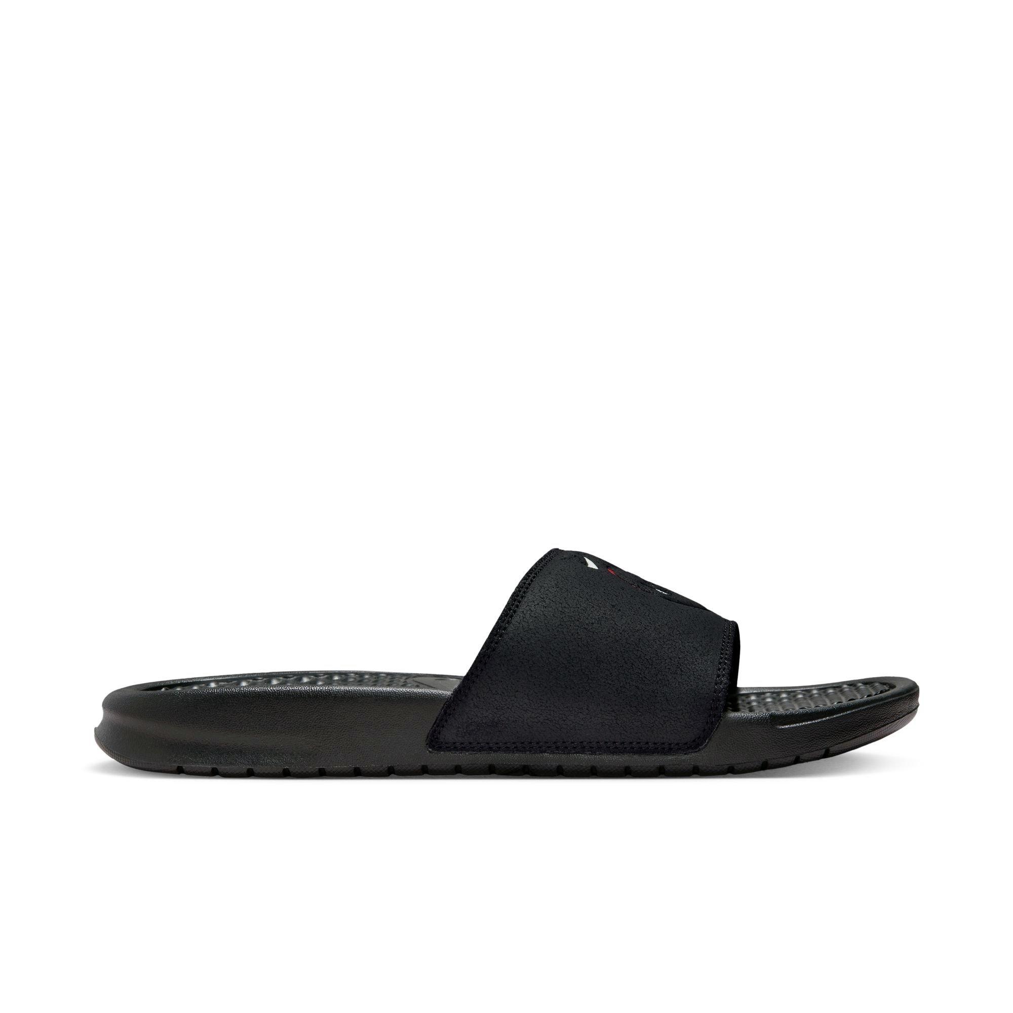 Nike benassi outlet black