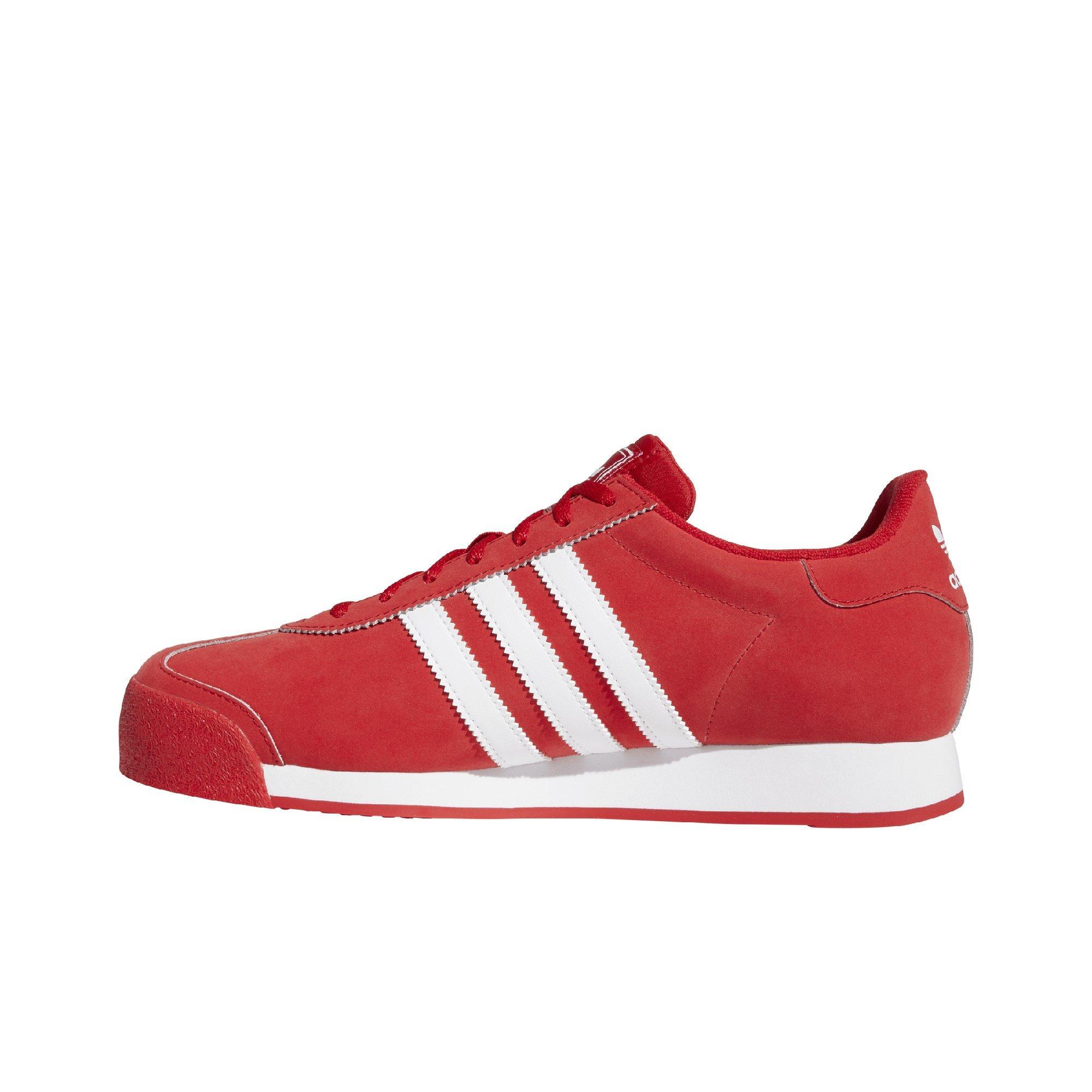 Red and cheap white samoa adidas