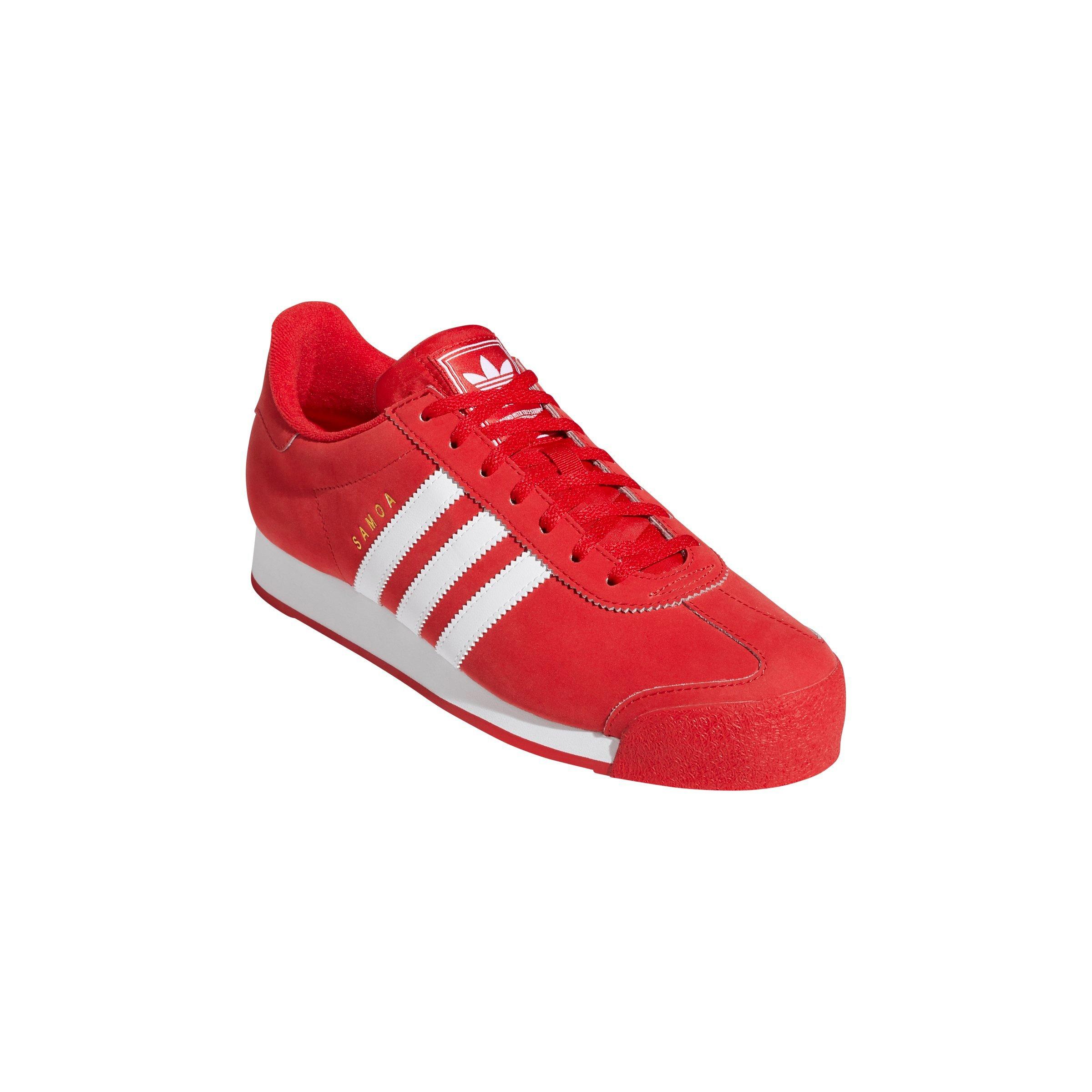 Adidas samoa shop white/scarlet men's shoes