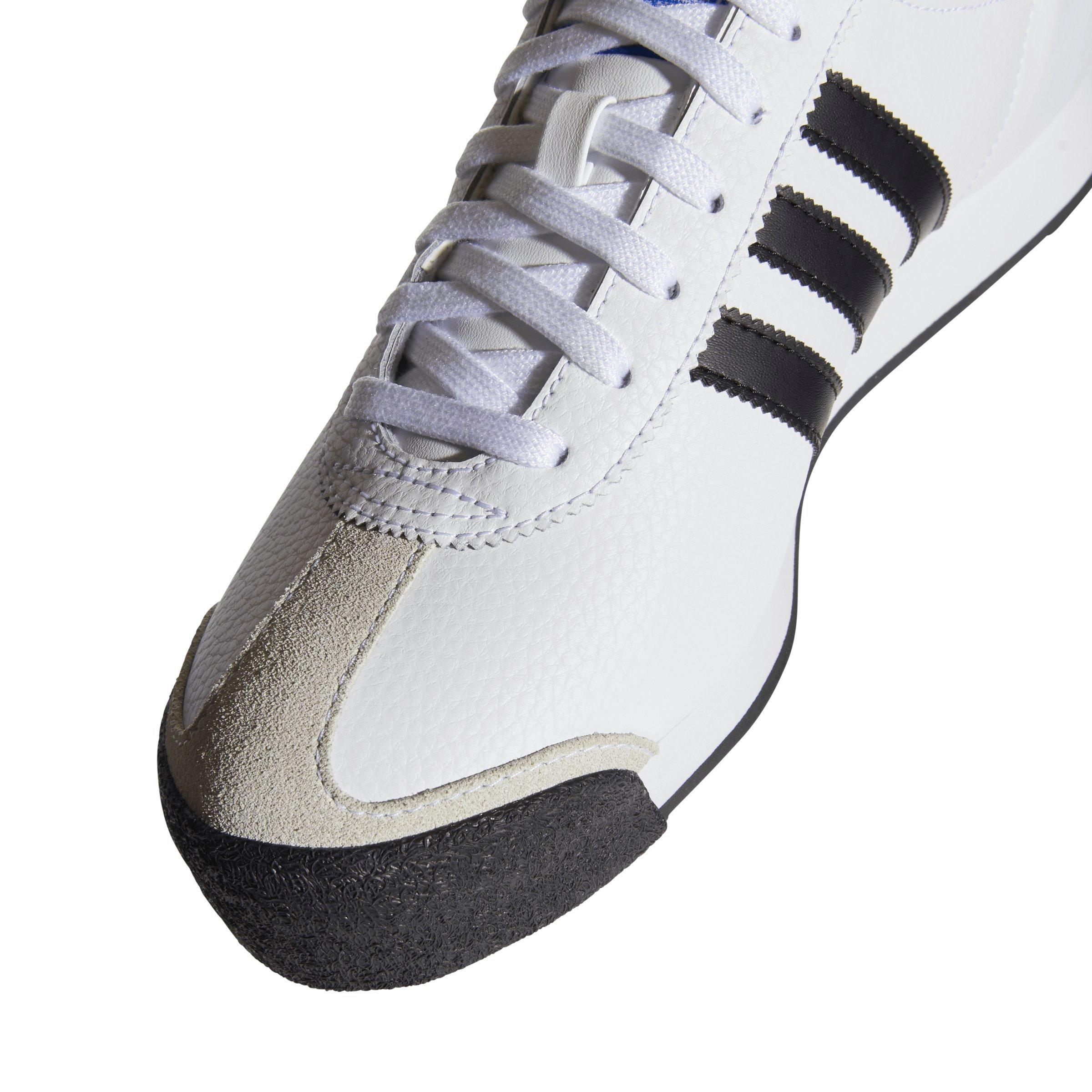 Adidas samoa white on sale black