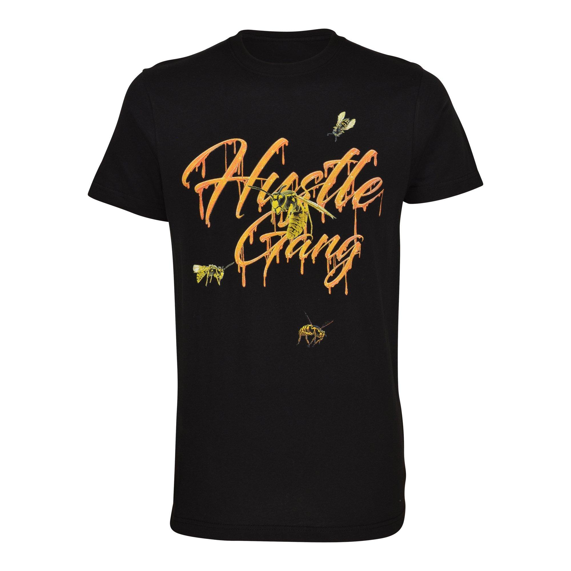 Hustle Gang Men s Killer Bees AJ4 Tee Black Hibbett City Gear