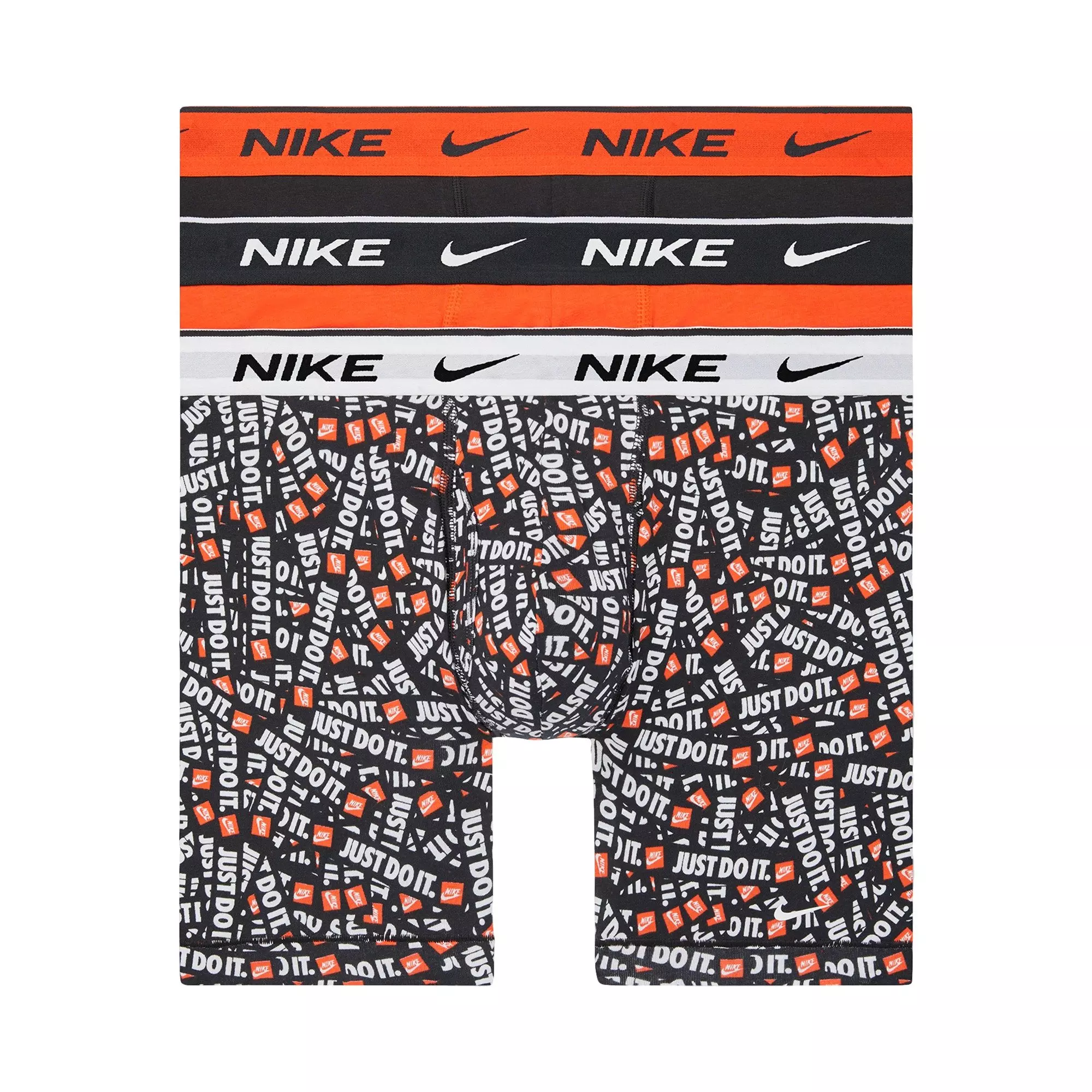 Nike Essential Cotton Stretch Boxer Brief, Dri-FIT 3Pk, Black, Small at   Men's Clothing store