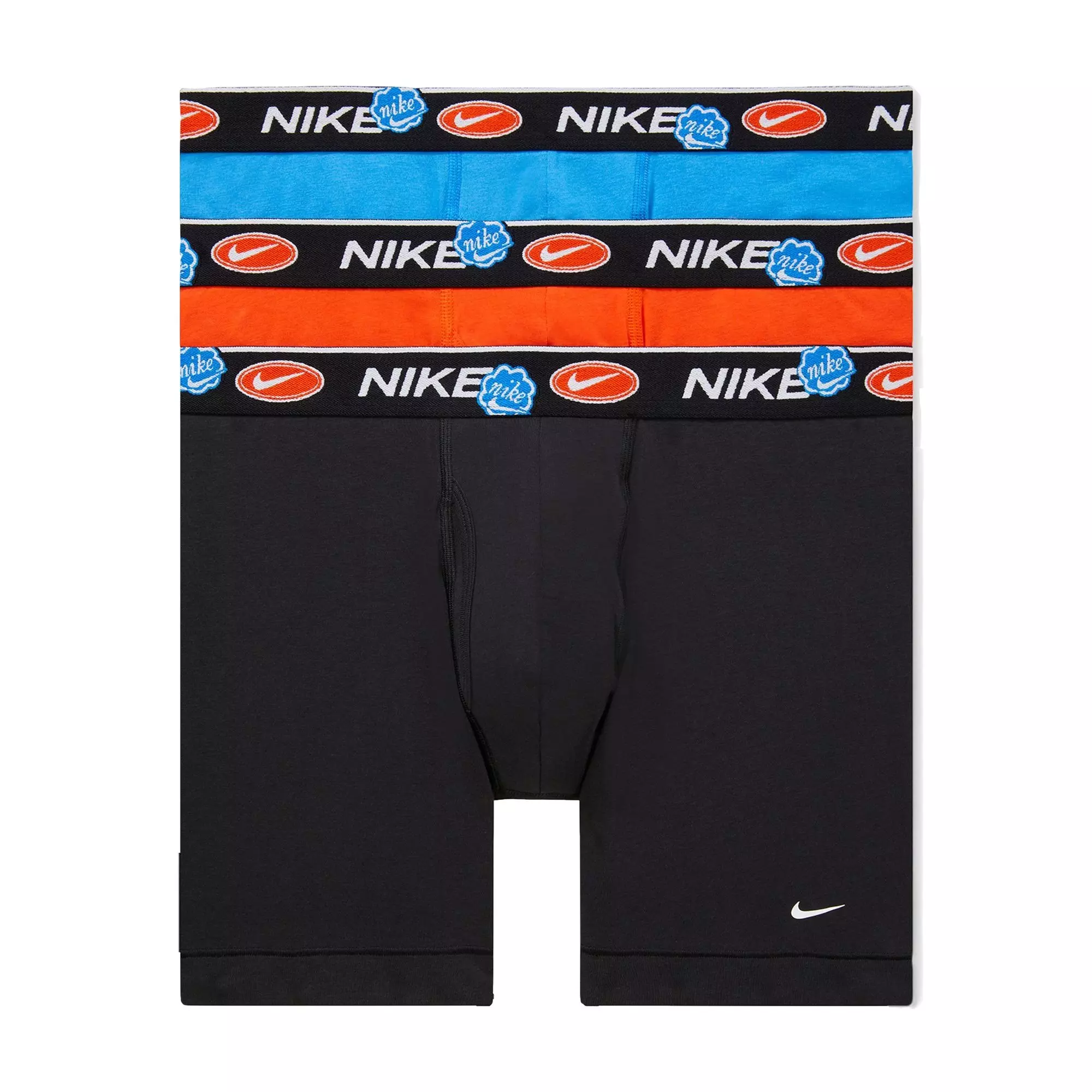Nike Men's Cotton 3-Pack Briefs - Multi - MULTI-COLOR