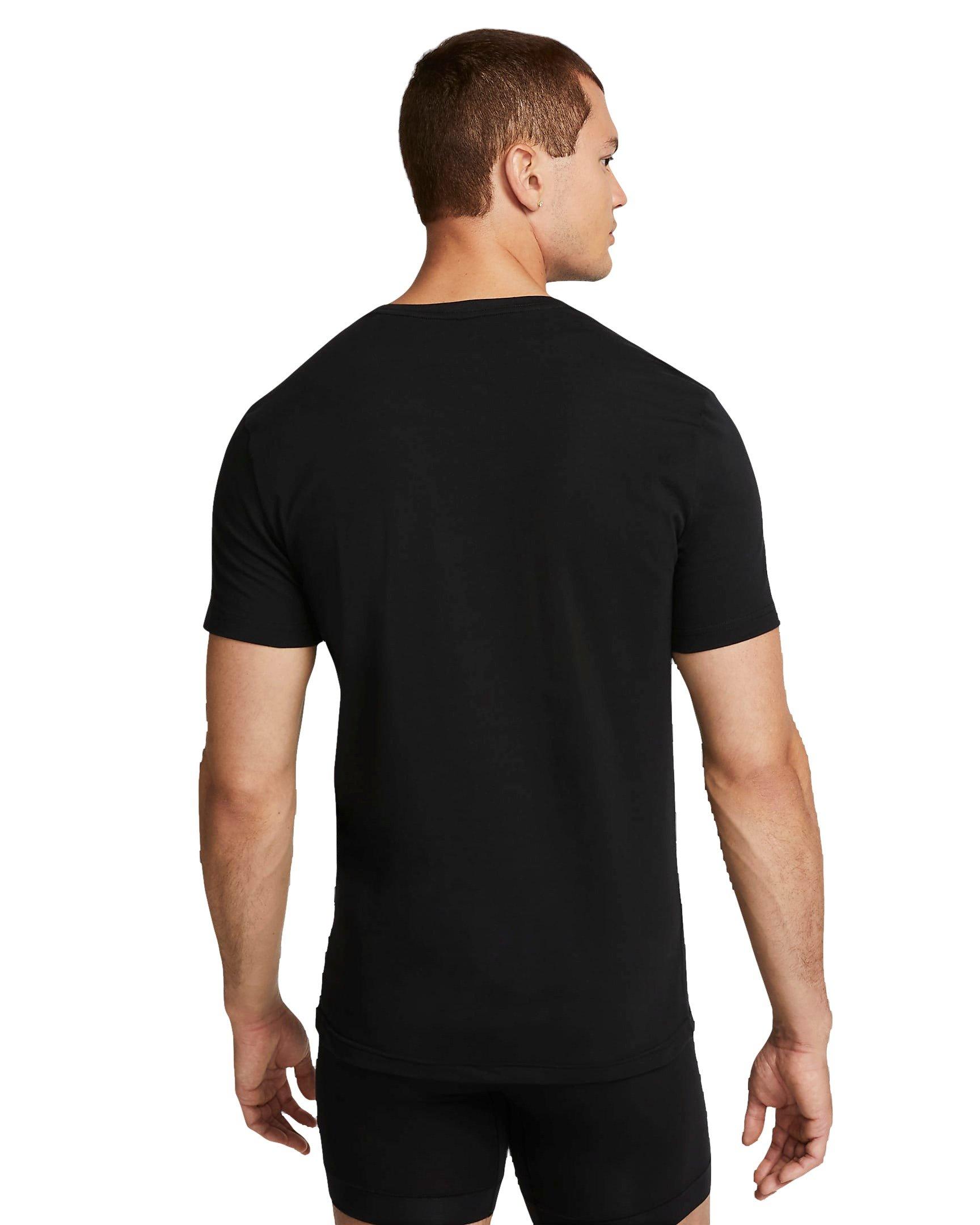 Nike Dri-FIT Essential Cotton Stretch Slim Fit V-Neck Undershirt (2-Pack)