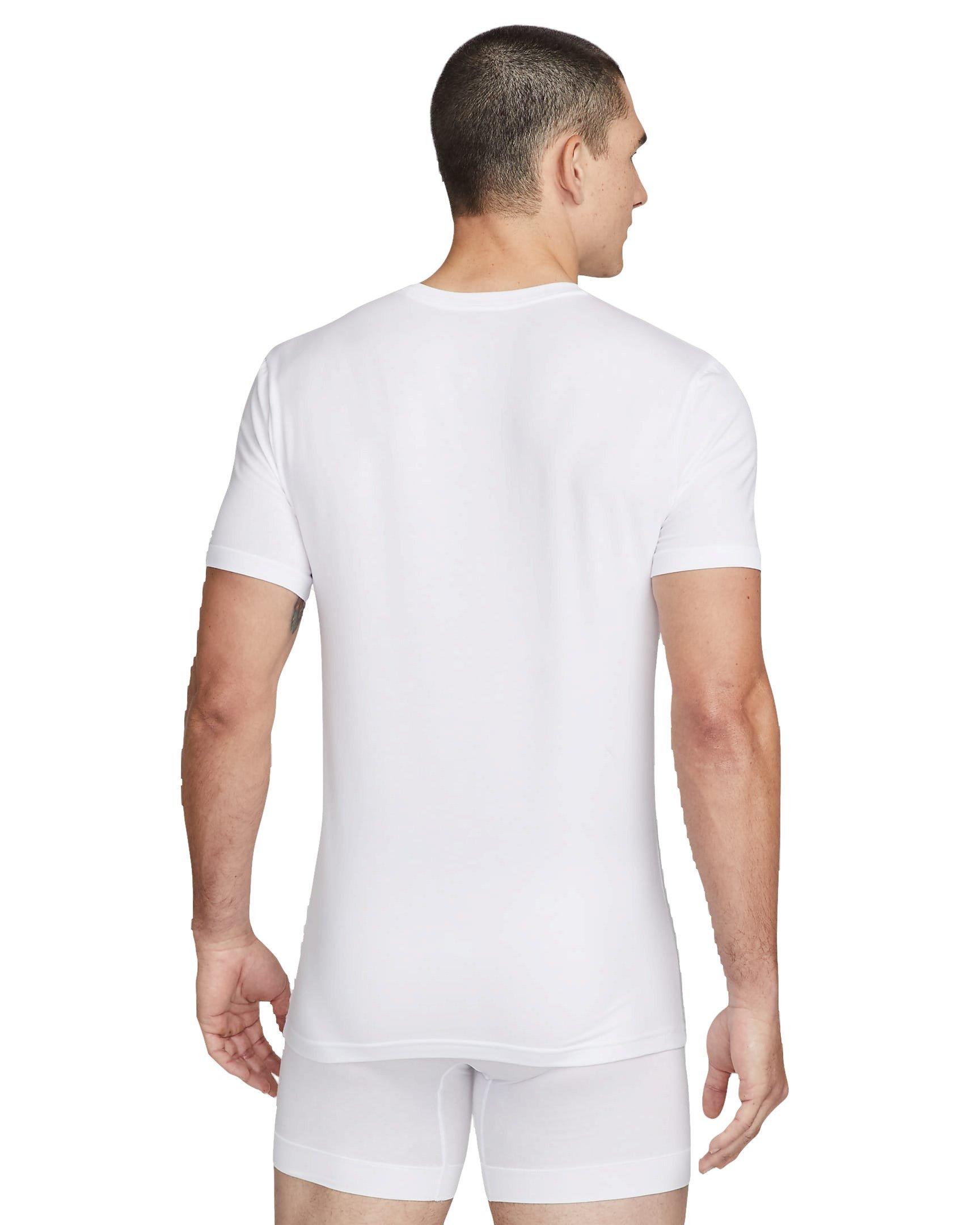 Nike Dri-FIT Essential Cotton Stretch Slim Fit Undershirt (2-Pack