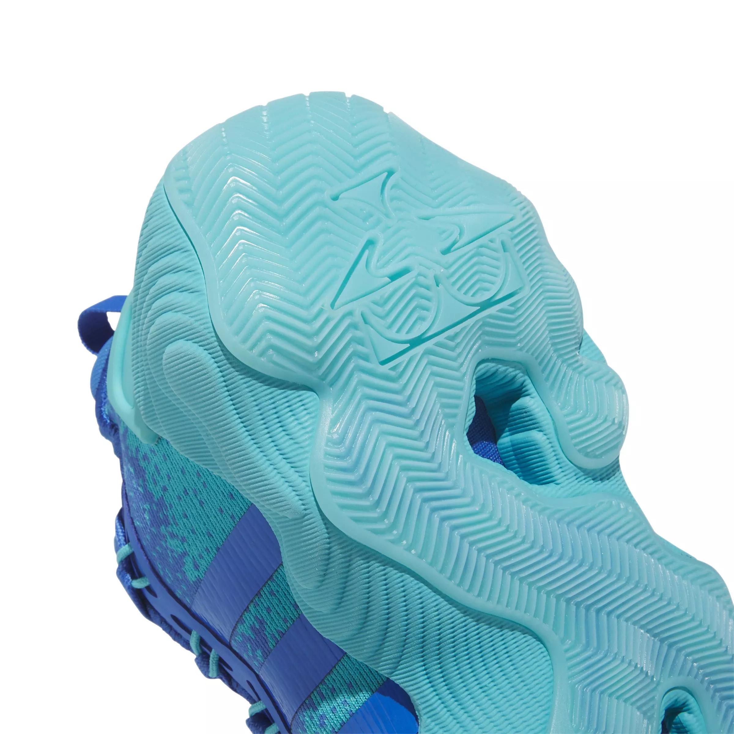 adidas Trae Young 3 "Ice" Grade School Kids' Basketball Shoe - BLUE