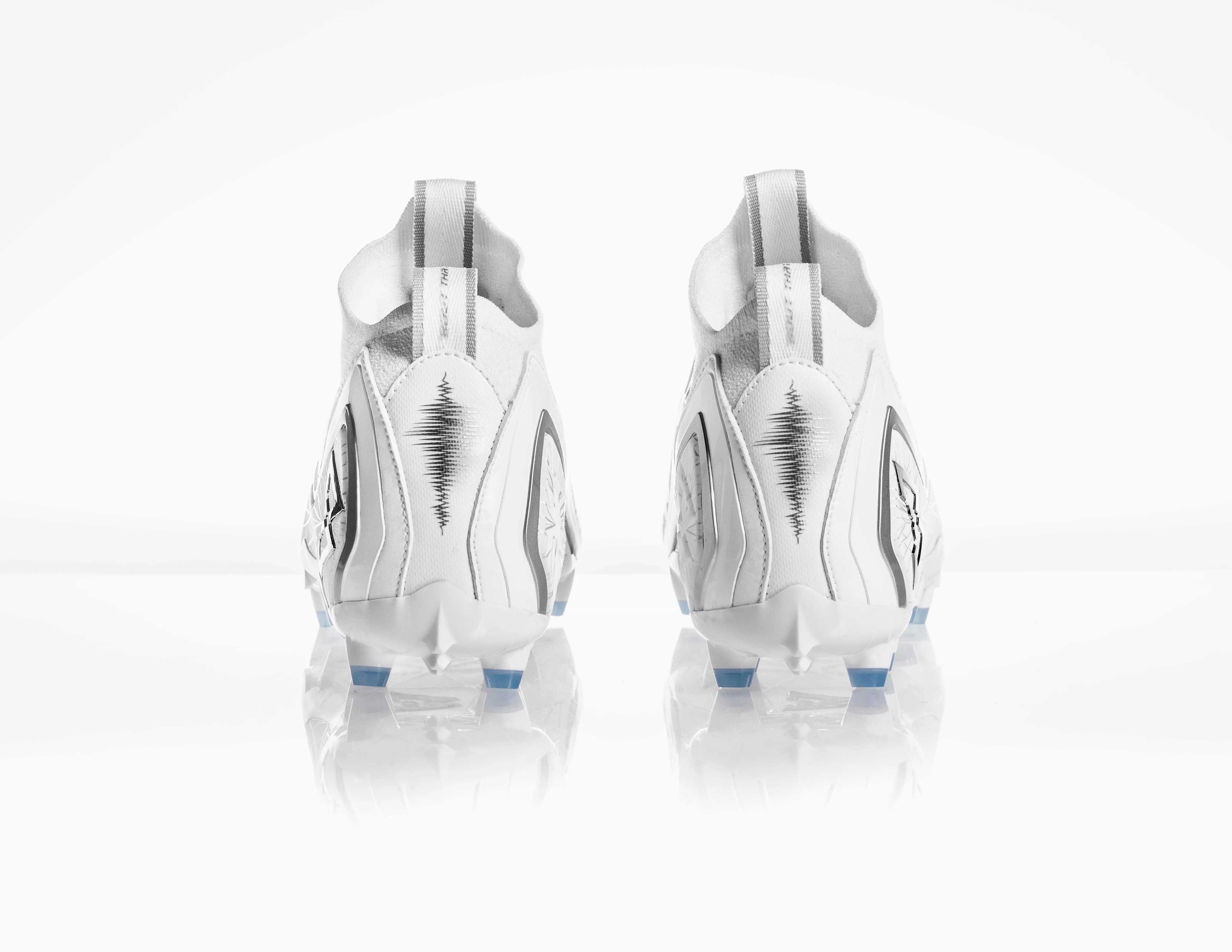 Beastmode B.T.A. Elite "White Frost" Men's Football Cleat - WHITE/SILVER