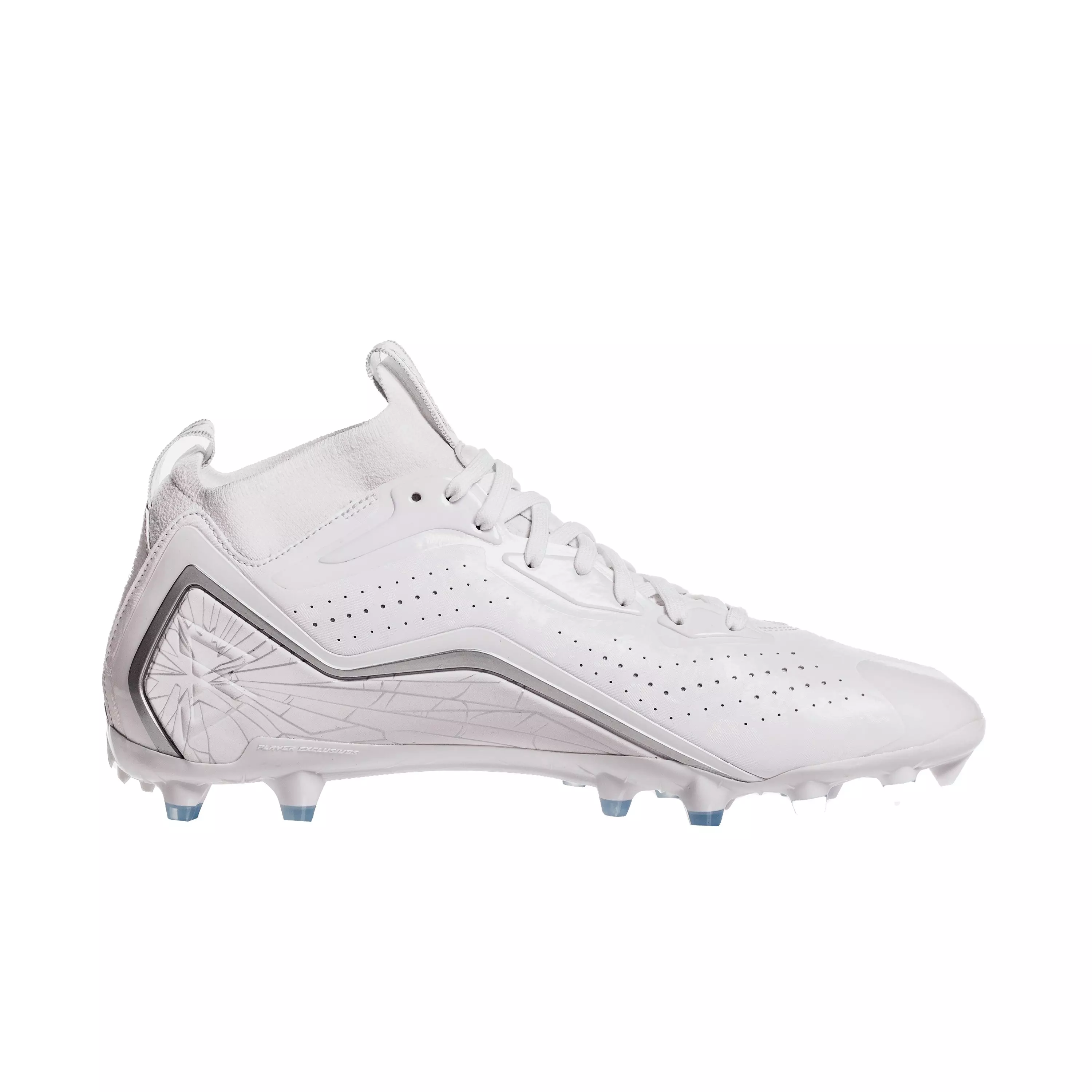 Beastmode B.T.A. Elite "White Frost" Men's Football Cleat - WHITE/SILVER