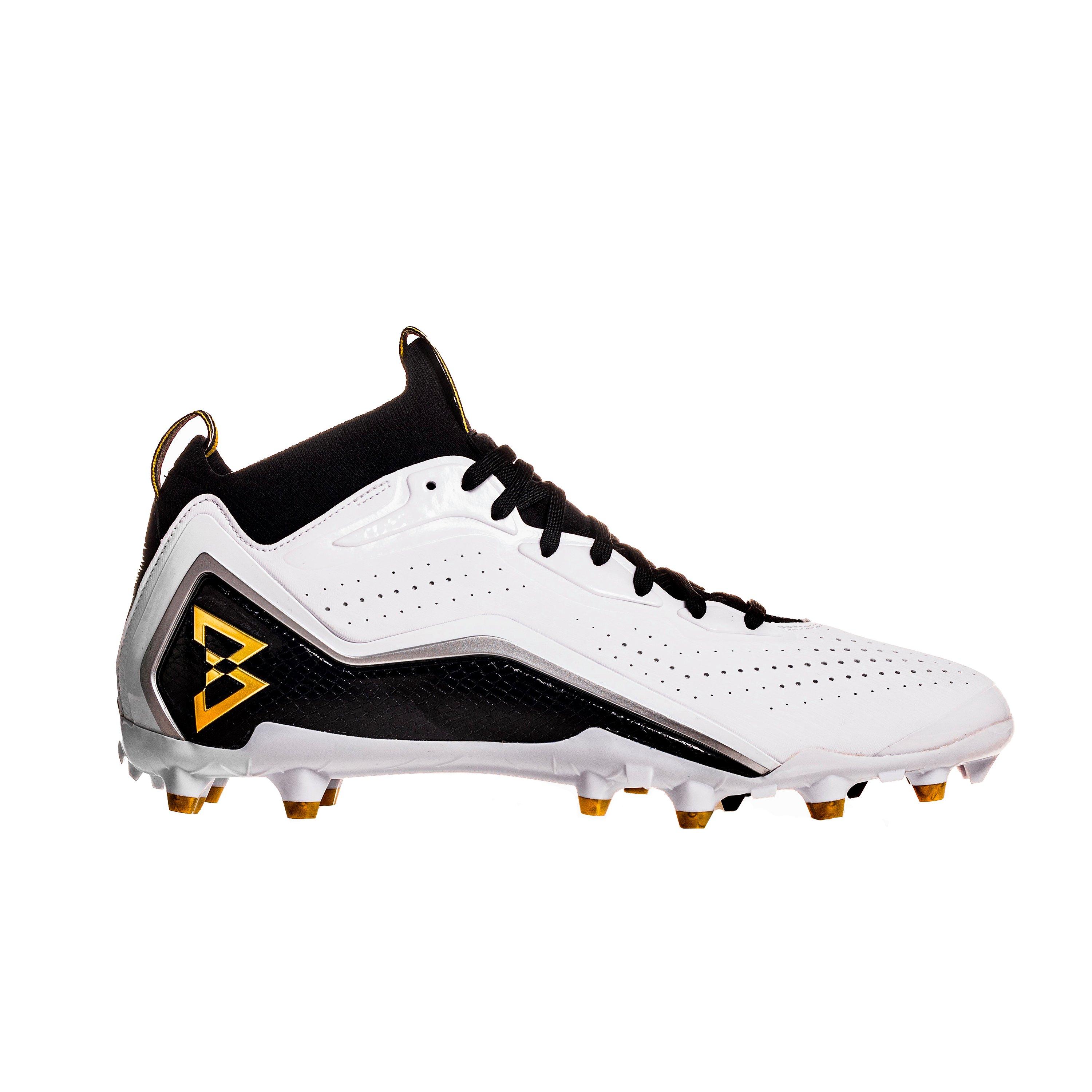 Football cleats outlet gold and white