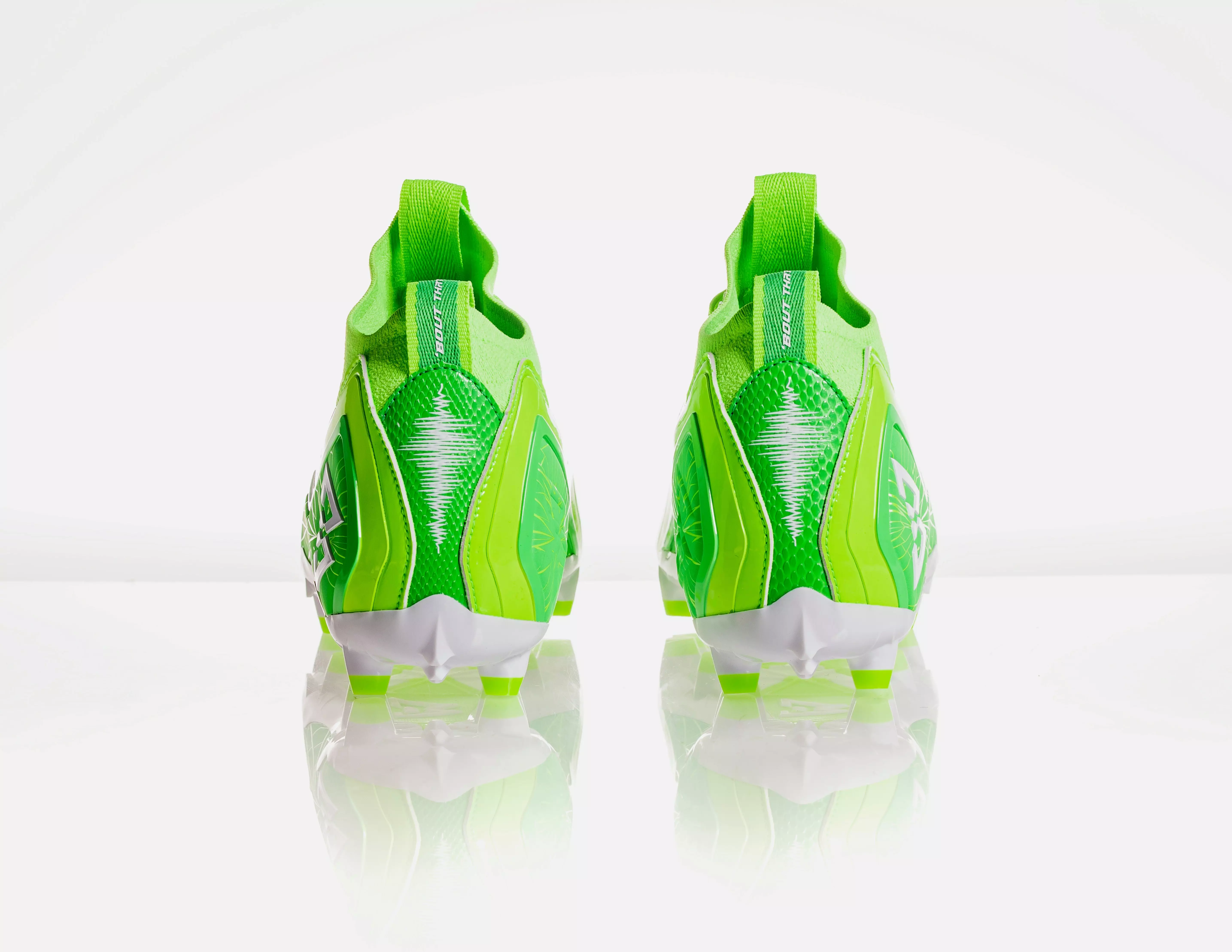 Beastmode B.T.A. Elite "Green/White" Men's Football Cleat - GREEN/WHITE
