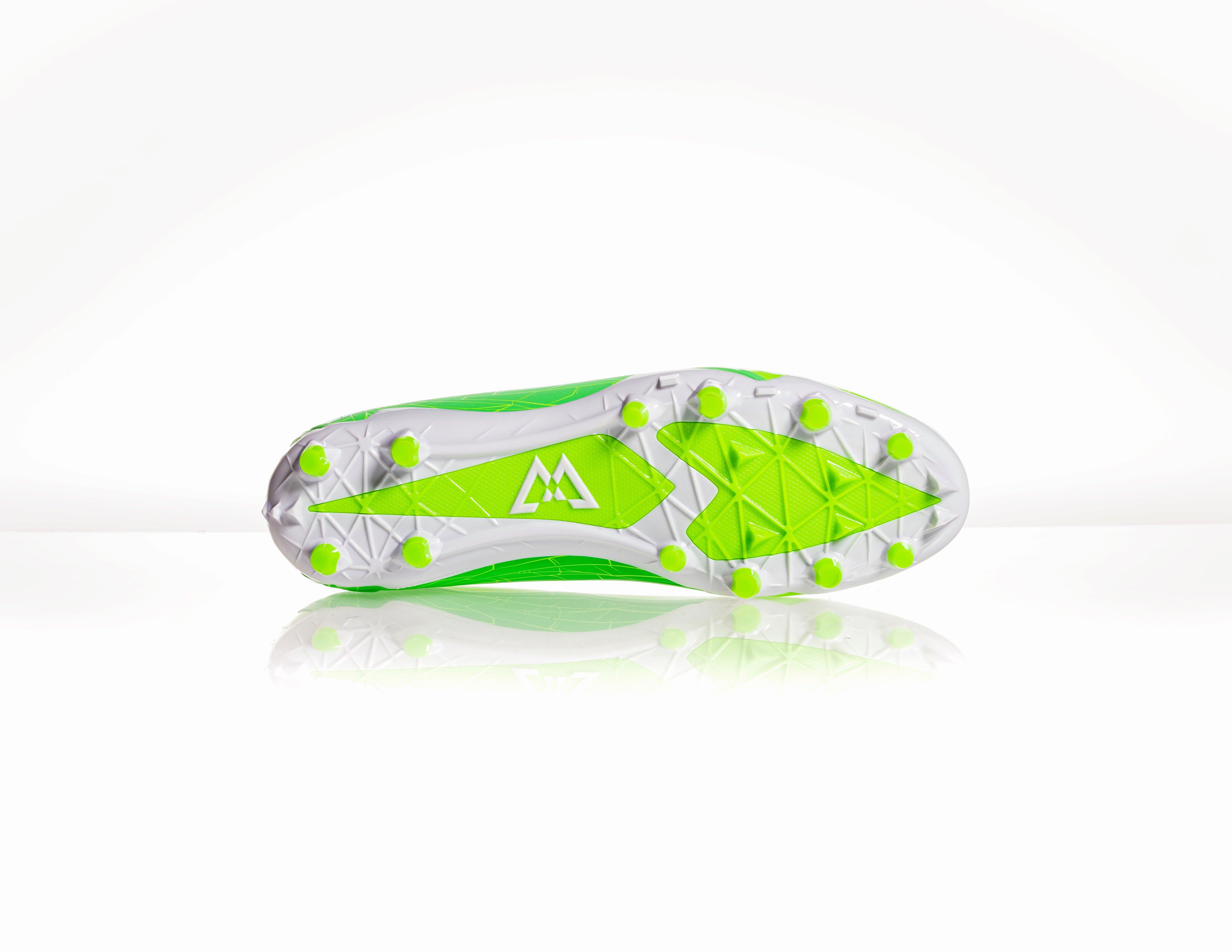 Beastmode B.T.A. Elite "Green/White" Men's Football Cleat - GREEN/WHITE Thumbnail View 4