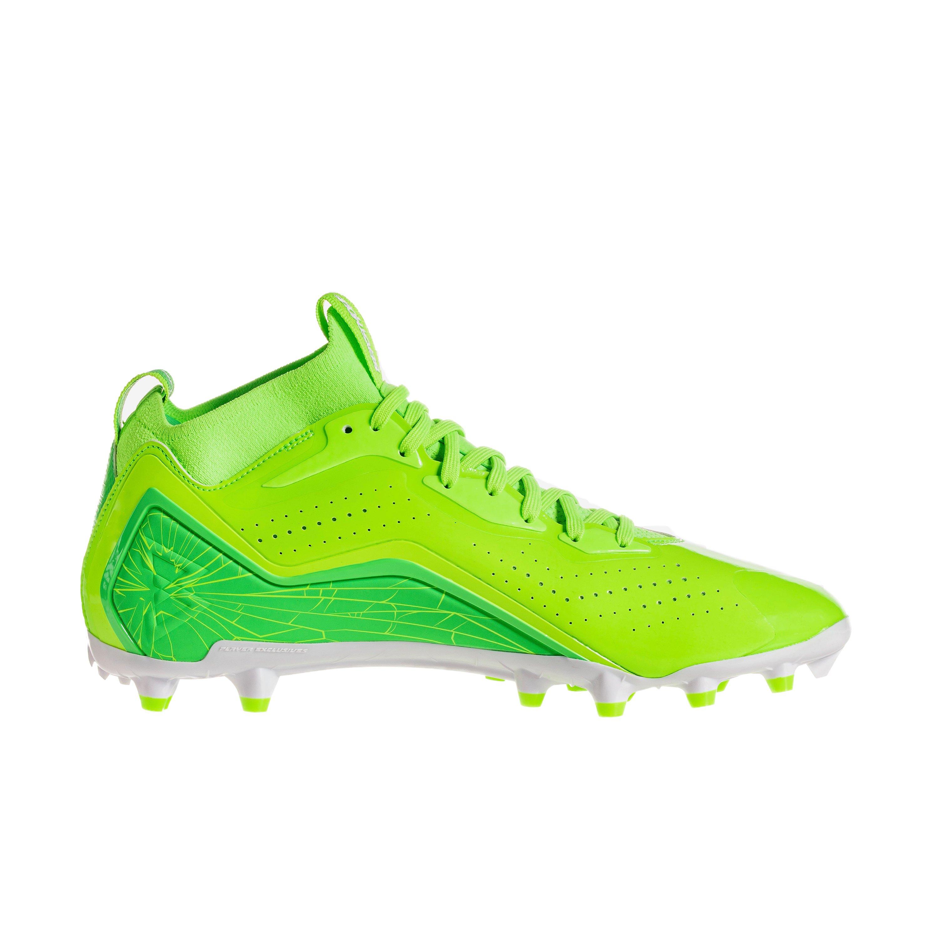 Beastmode B.T.A. Elite "Green/White" Men's Football Cleat - GREEN/WHITE Thumbnail View 2