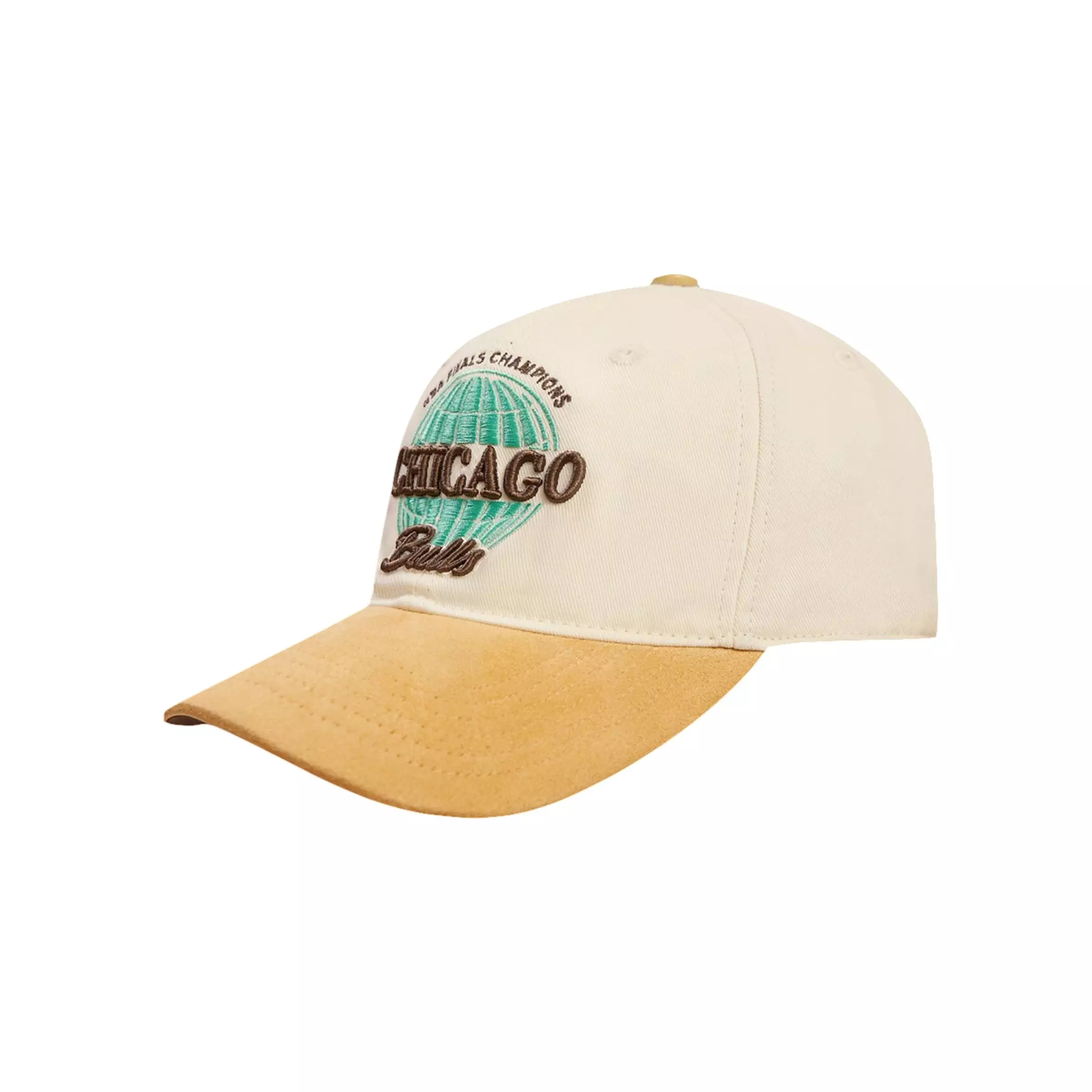 Pro Standard Butter Suede Chicago Bulls Dad Hat - CREAM