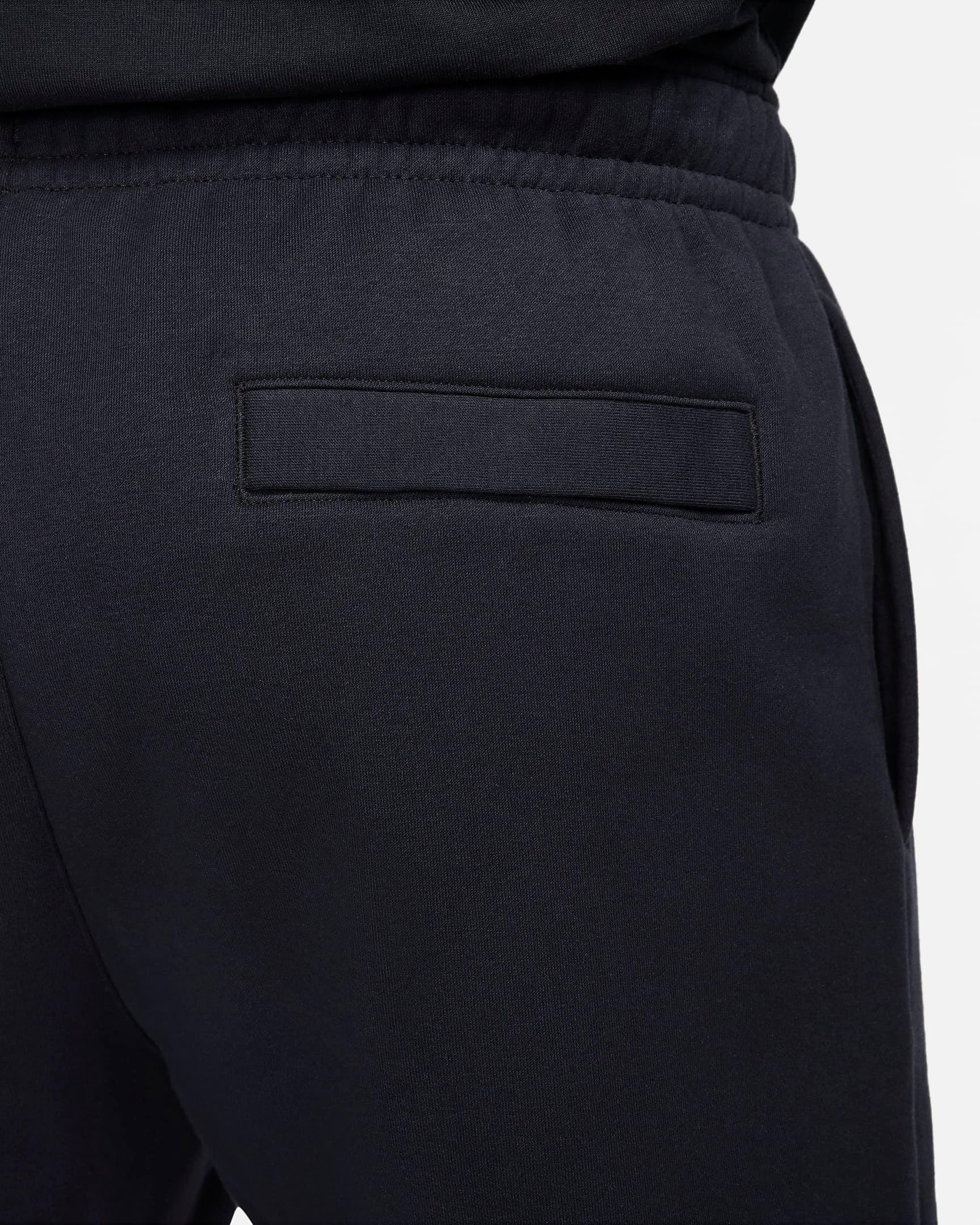 Nike Unisex Sportswear Club Fleece N7 Joggers - BLACK Thumbnail View 8