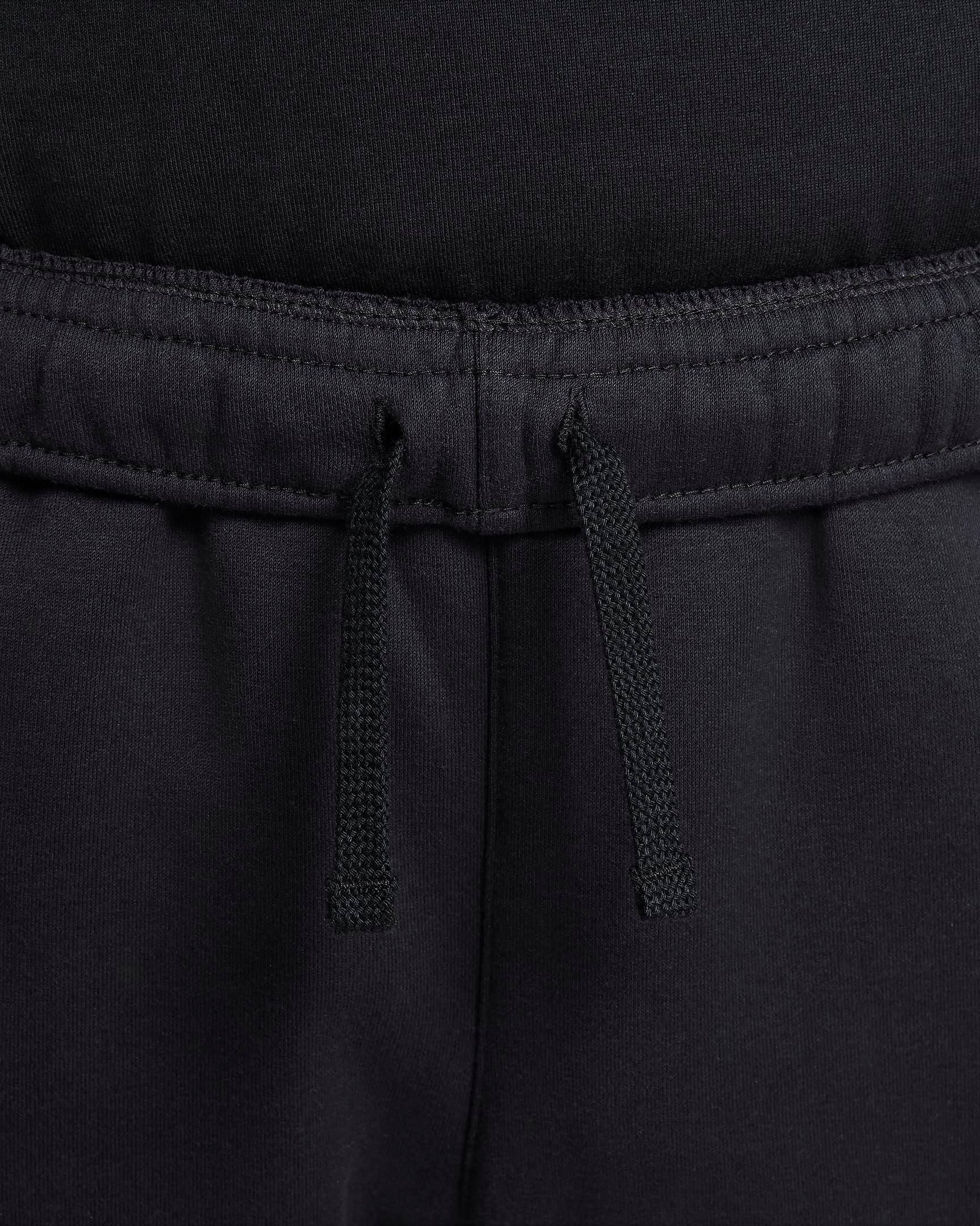 Nike Unisex Sportswear Club Fleece N7 Joggers - BLACK Thumbnail View 9