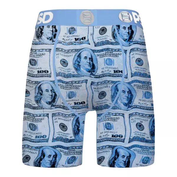 PSD Men's Blue Benjamins Underwear - BLUE