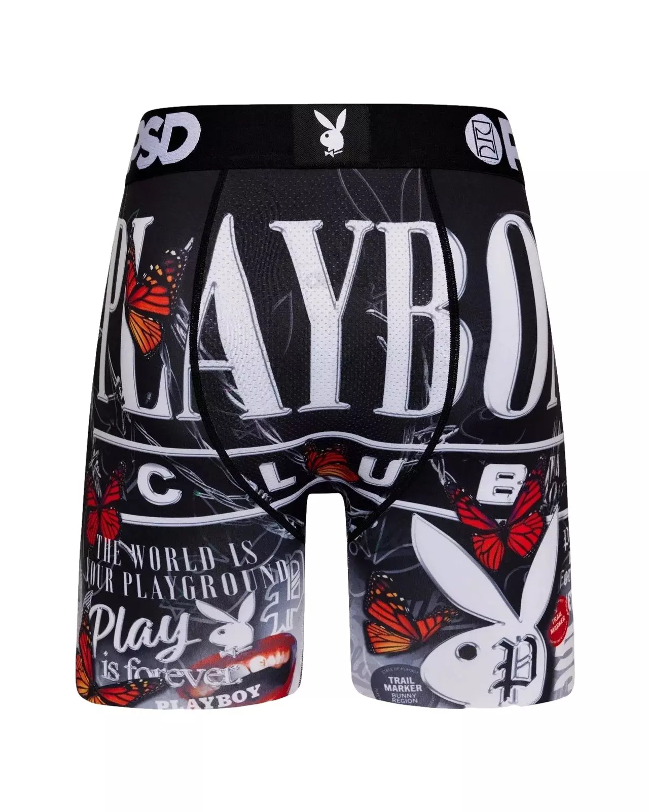 PSD Men's Playboy Club Underwear - BLACK/WHITE