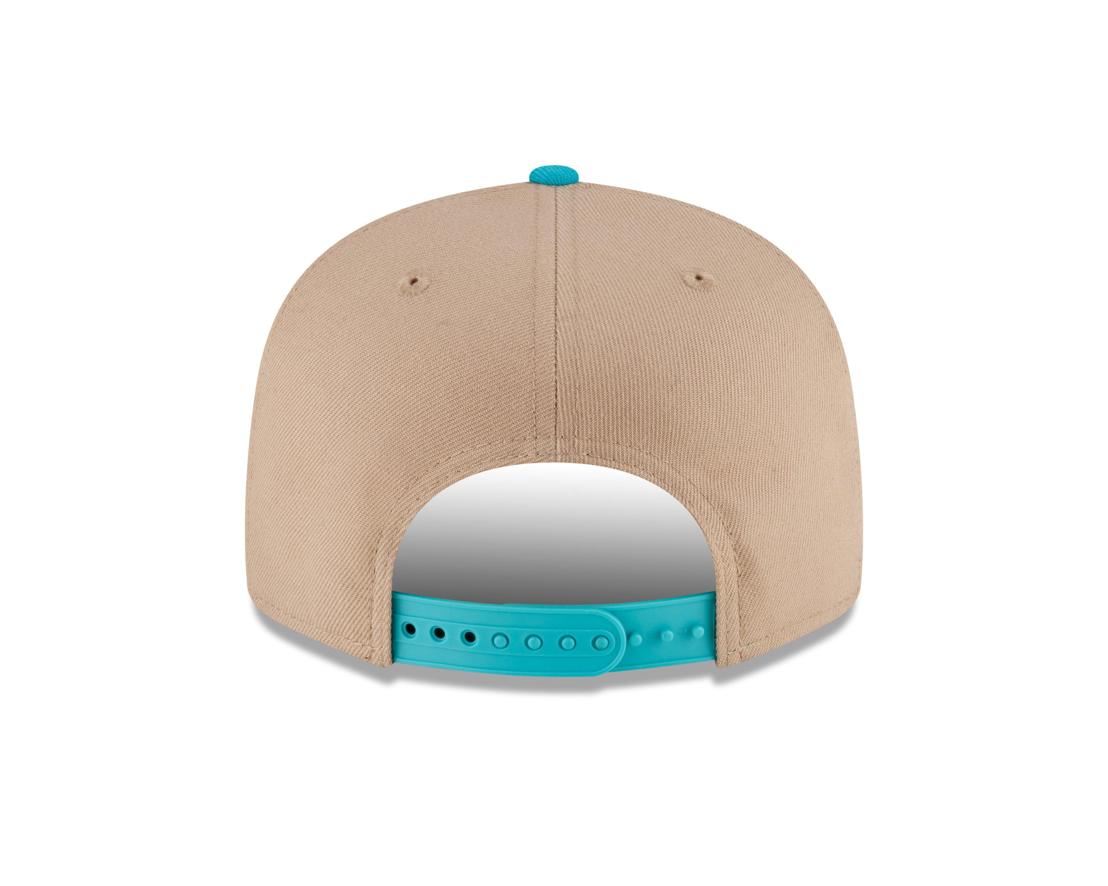 Teal/Pink New Era Low Profile 9FIFTY Snapback Hat