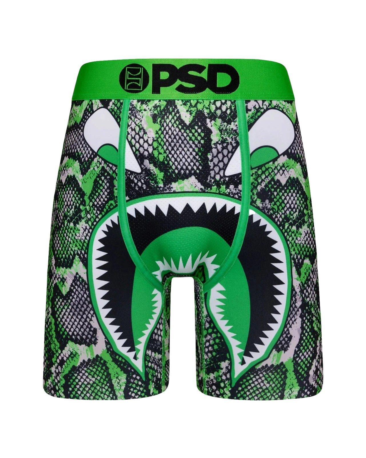 PSD Men's Warface Green Viper Underwear - GREEN