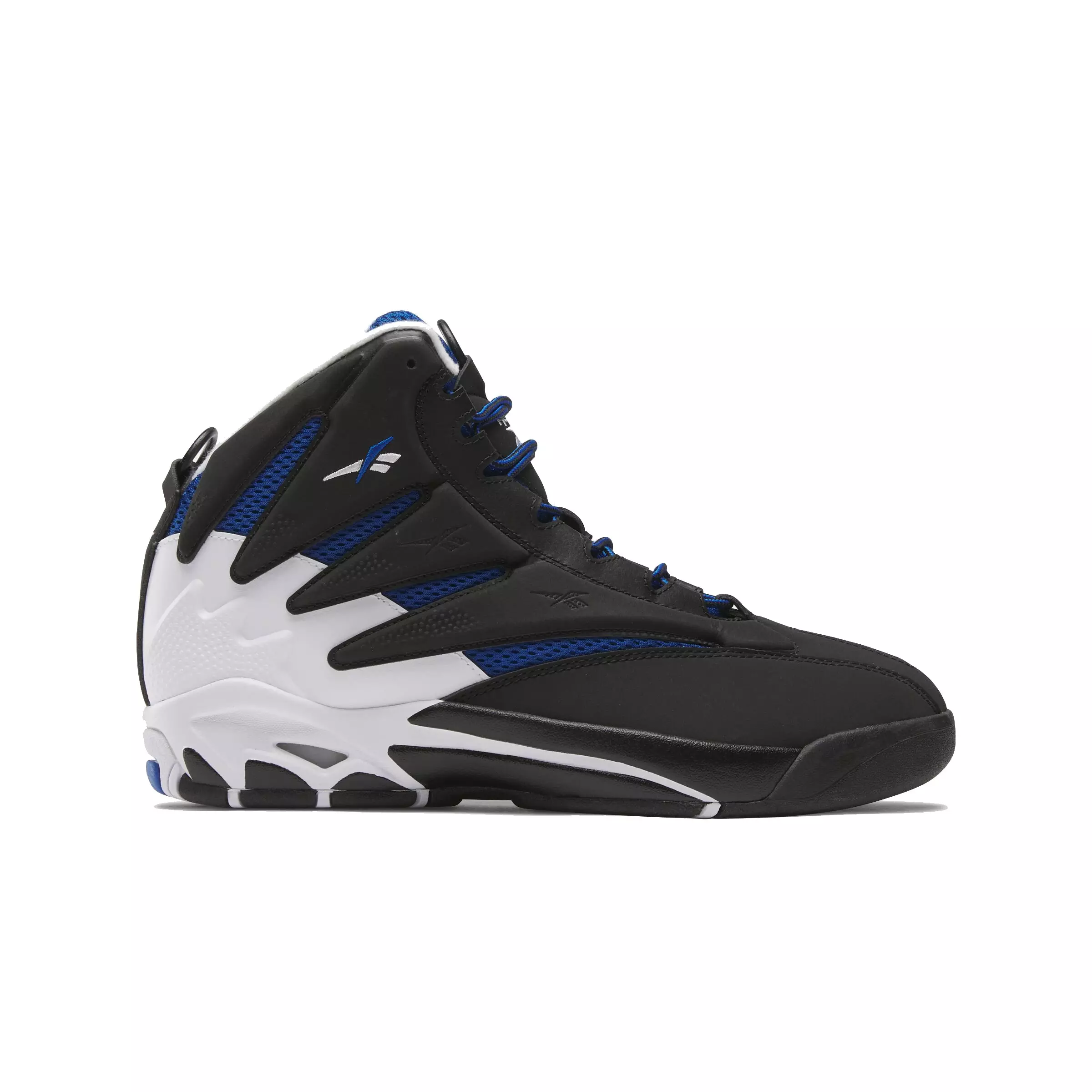 Reebok The Blast "Core Black/Vector Blue" Men's Basketball Shoe - BLACK/WHITE