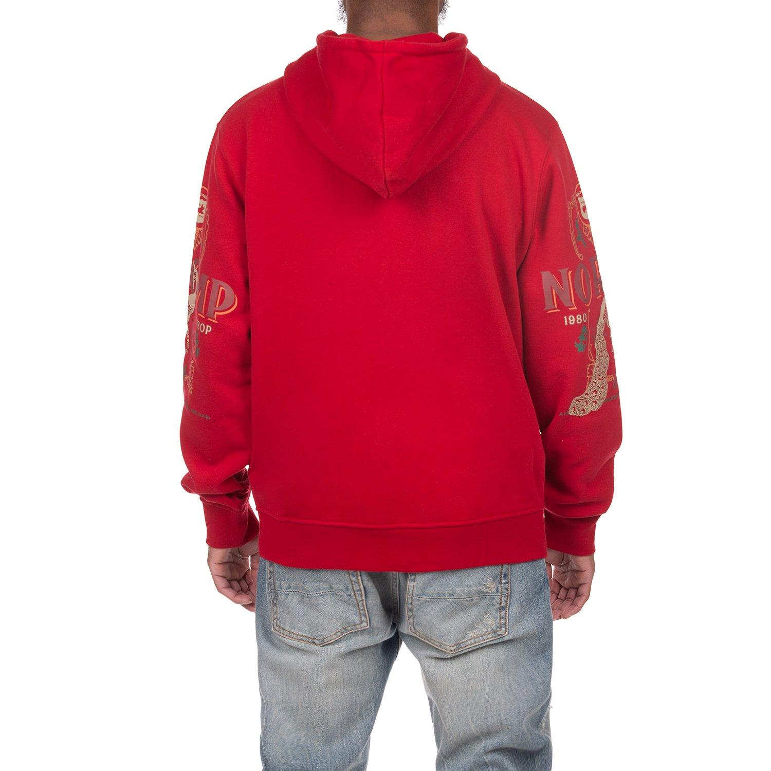 AKOO Holstein Full-Zip Men's Chili Pepper Hoodie