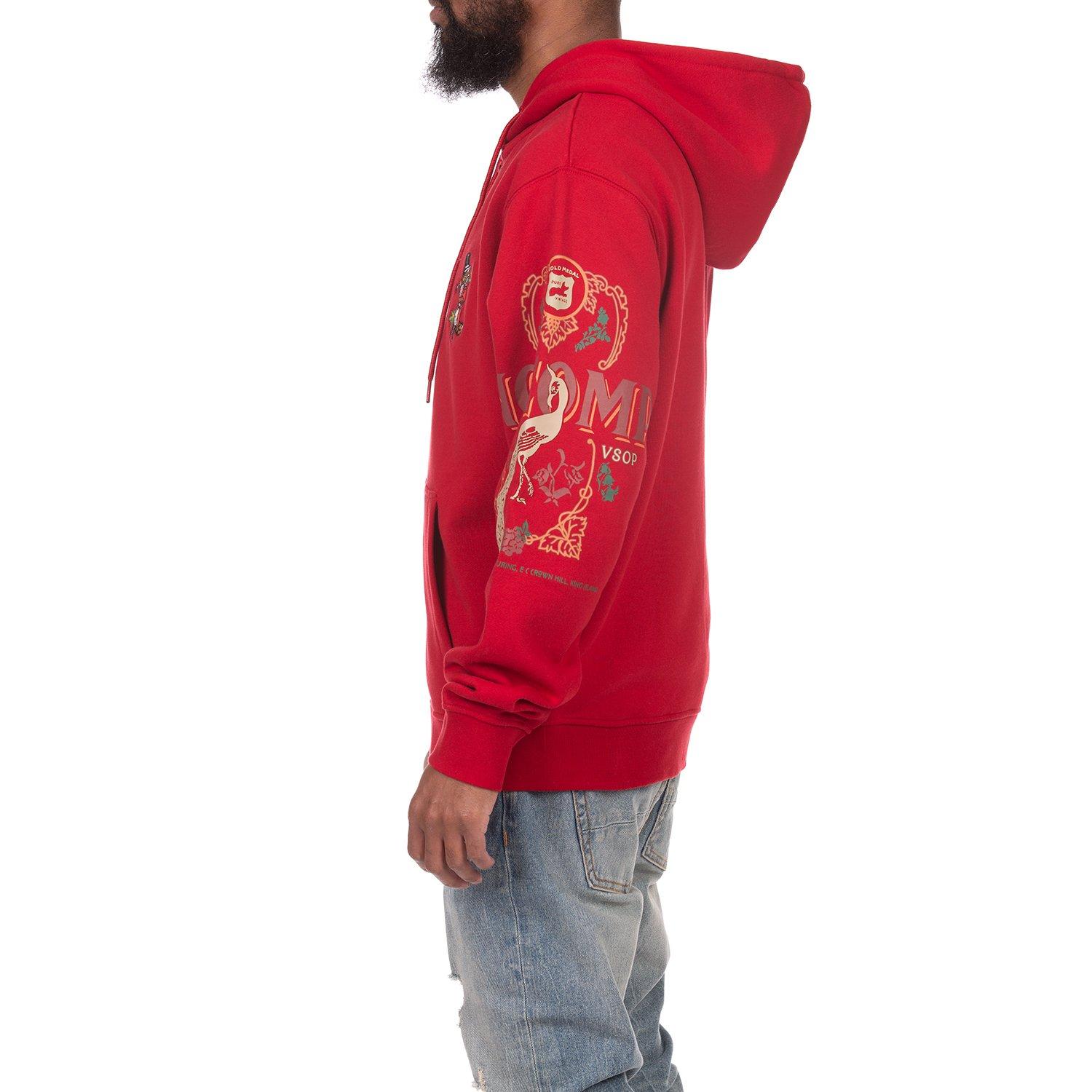 AKOO Holstein Full-Zip Men's Chili Pepper Hoodie